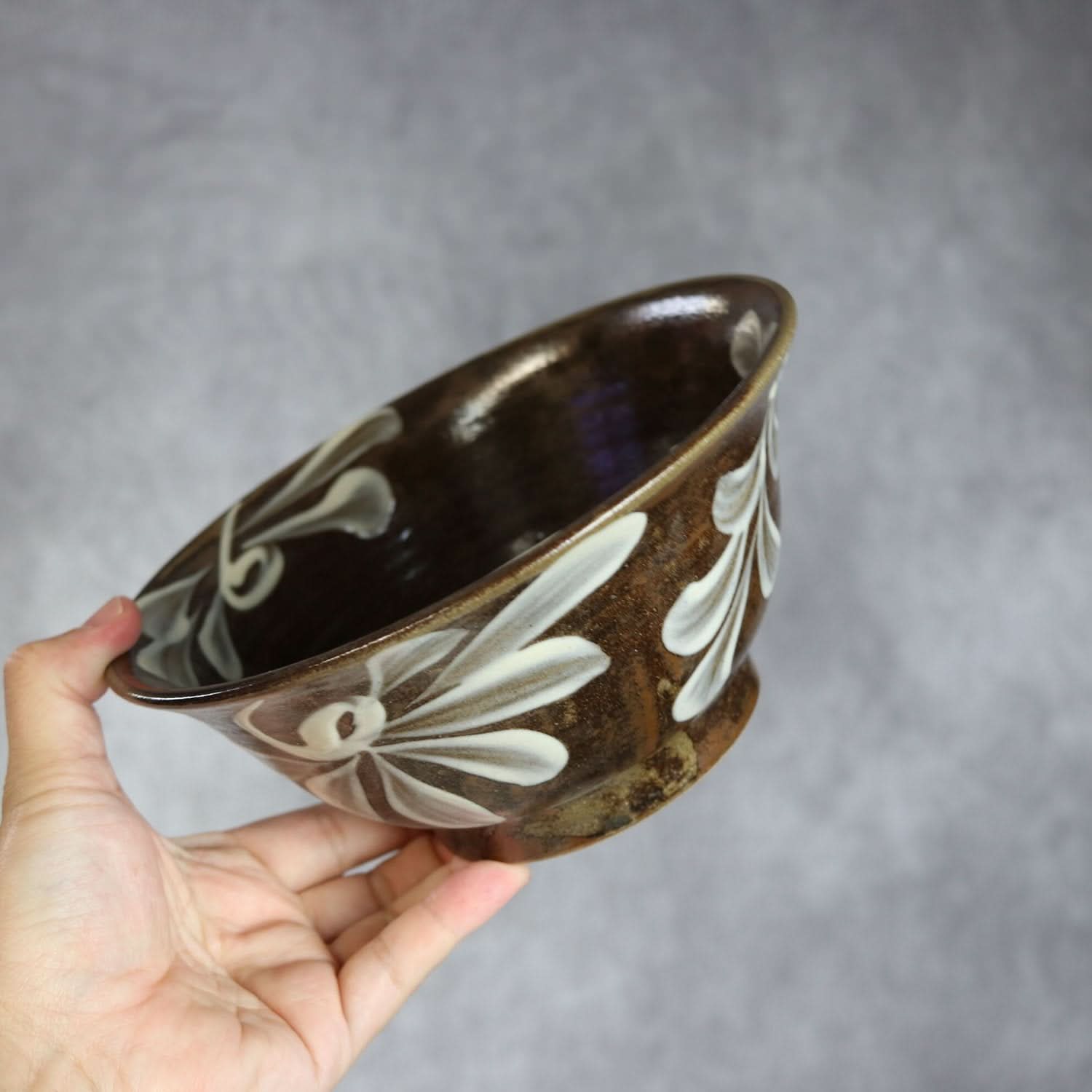 6寸マカイ 白いっちん やちむん 陶器 陶眞窯 やちむん 陶器.