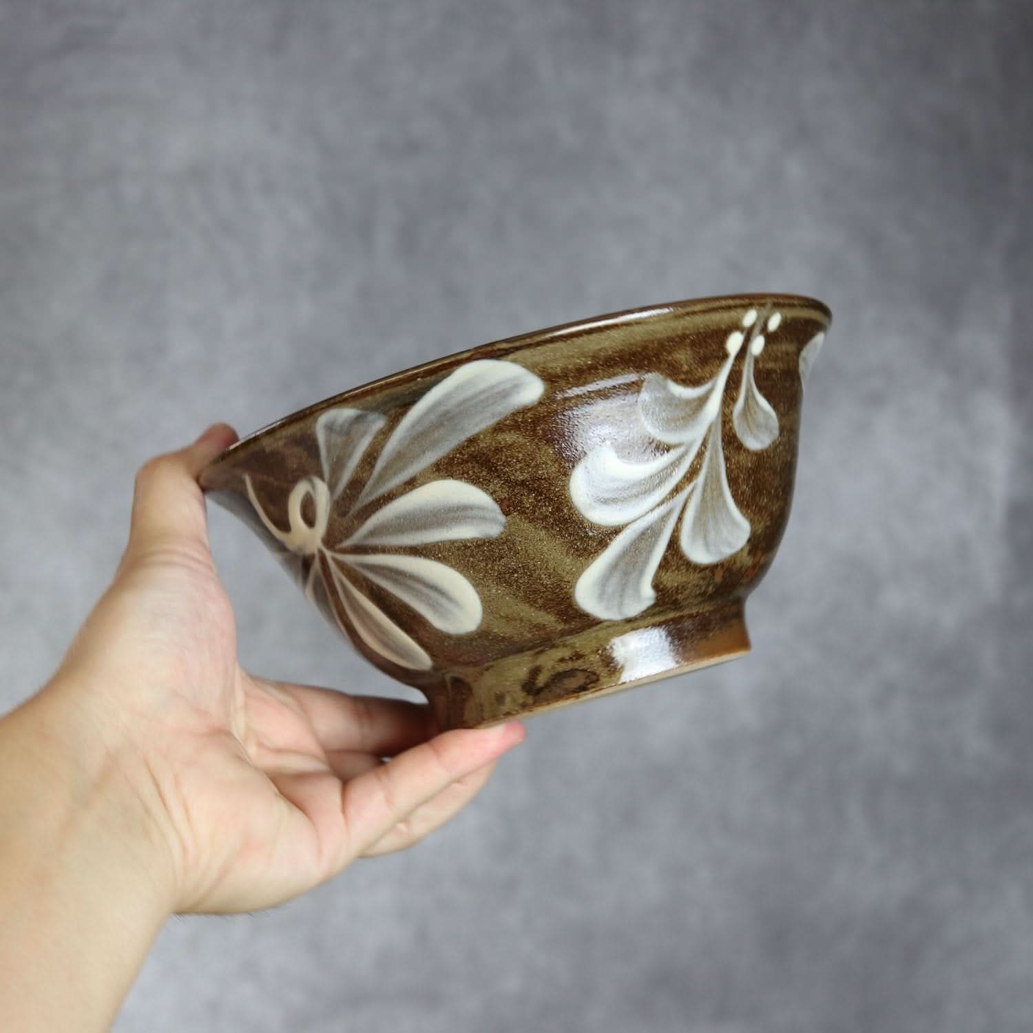 6寸マカイ 白いっちん やちむん 陶器 陶眞窯 やちむん 陶器.