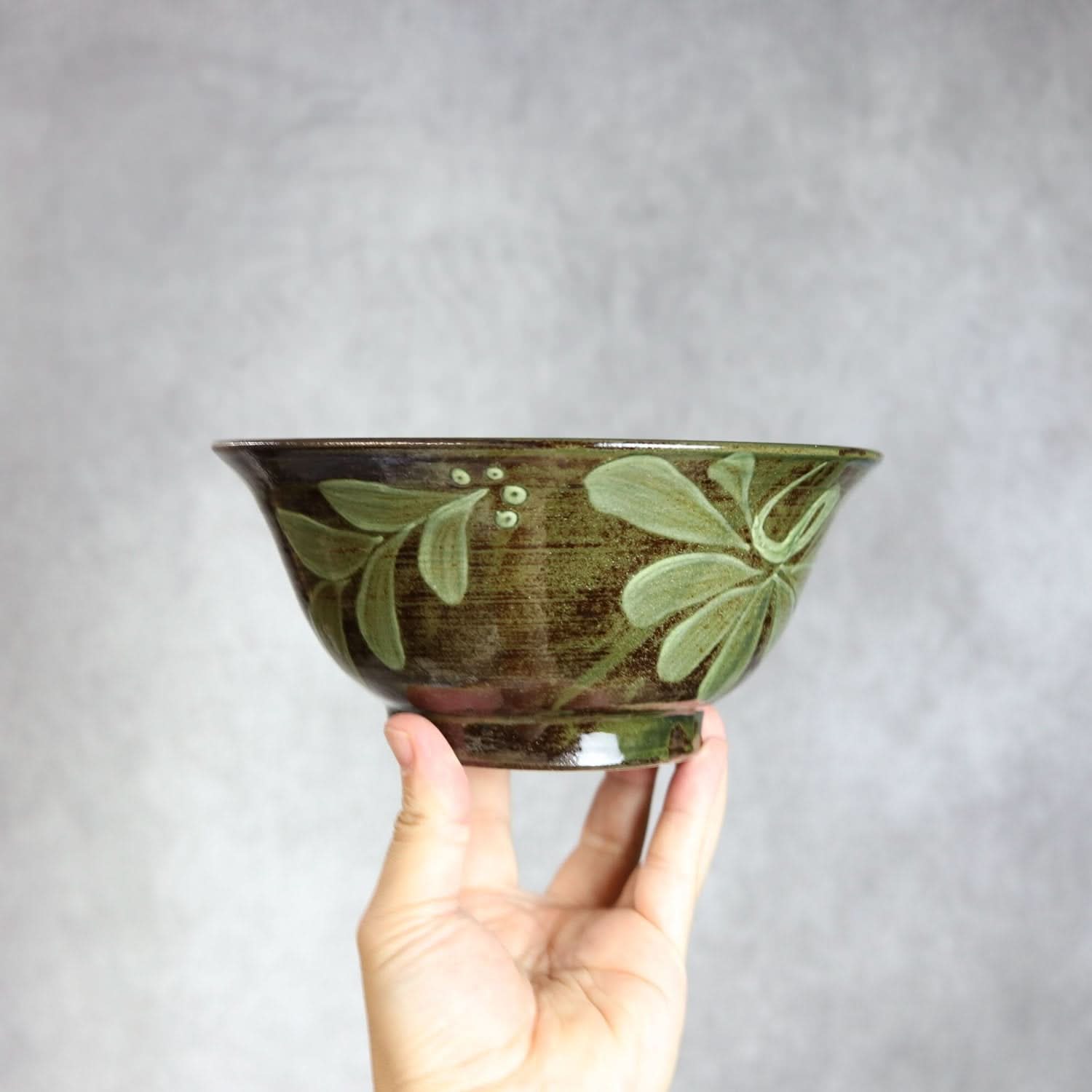 6寸マカイ 呉須白いっちん やちむん 陶器 陶眞窯 やちむん 陶器.