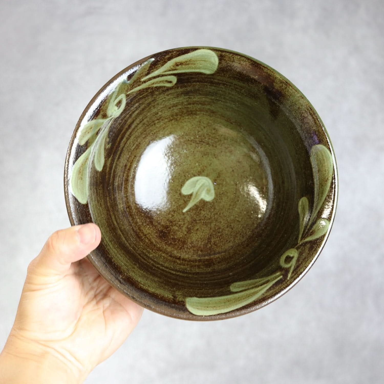 6寸マカイ 呉須白いっちん やちむん 陶器 陶眞窯 やちむん 陶器.