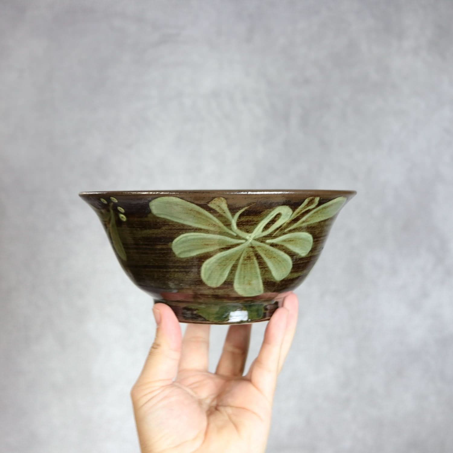 6寸マカイ 呉須白いっちん やちむん 陶器 陶眞窯 やちむん 陶器.