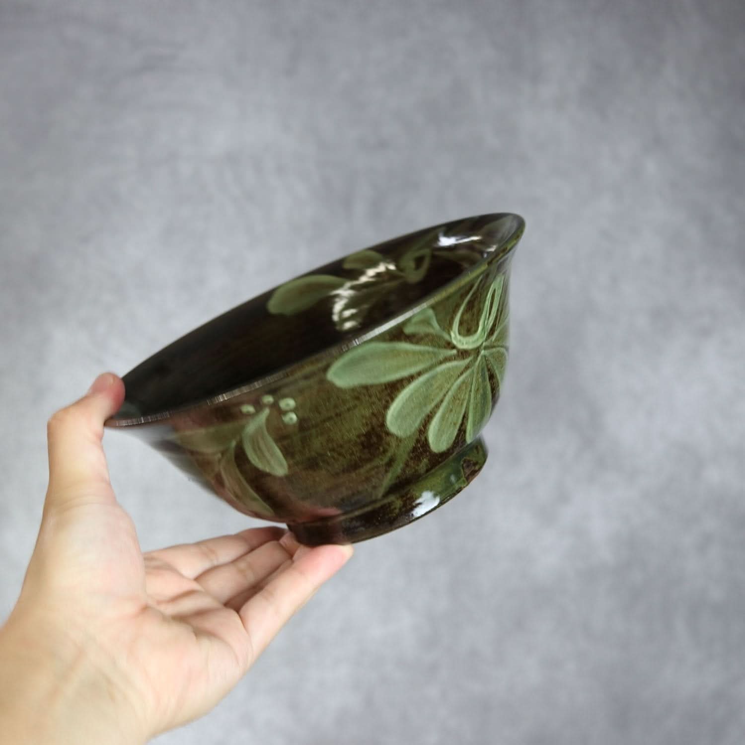 6寸マカイ 呉須白いっちん やちむん 陶器 陶眞窯 やちむん 陶器.