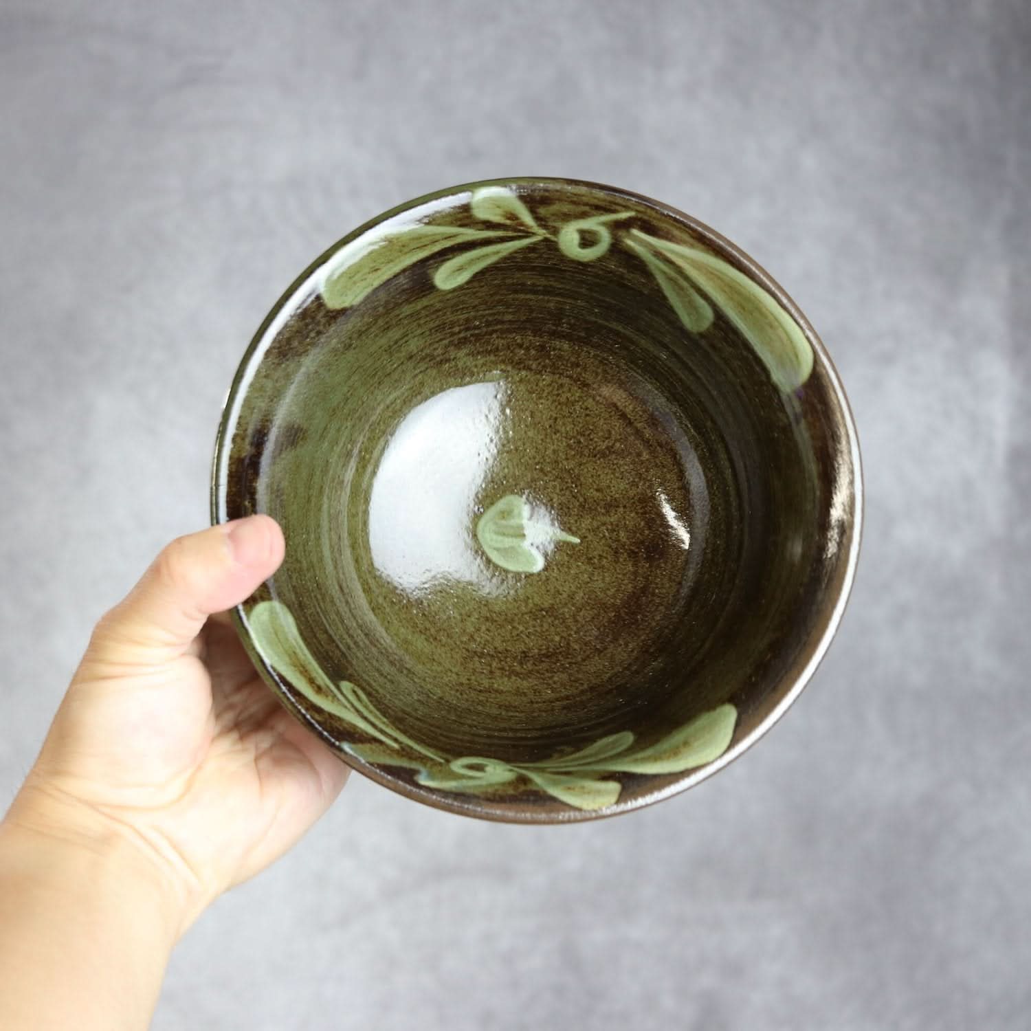 6寸マカイ 呉須白いっちん やちむん 陶器 陶眞窯 やちむん 陶器.