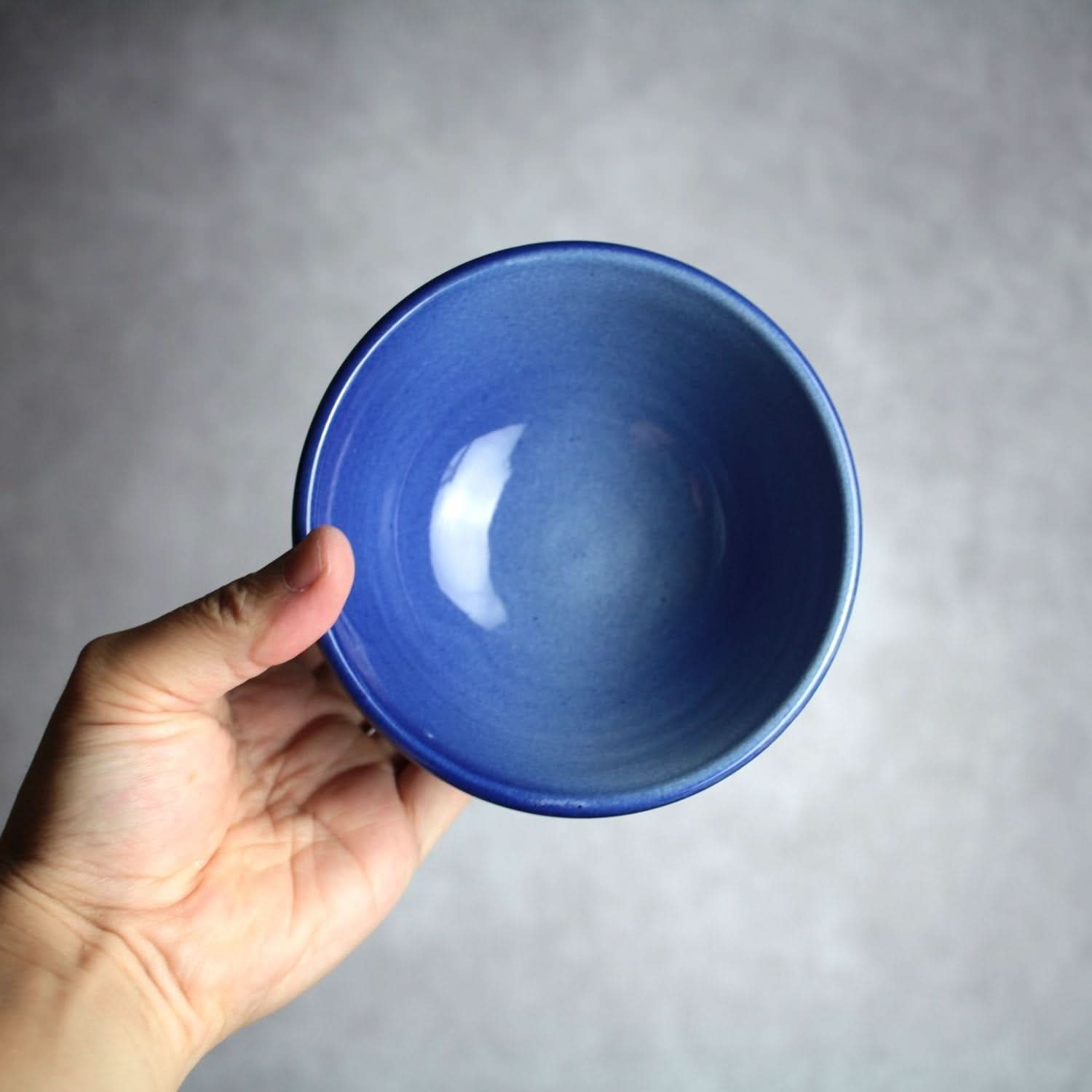 4寸マカイ 青刷毛目 線彫唐草 やちむん 陶器 幸陶器 やちむん 陶器.