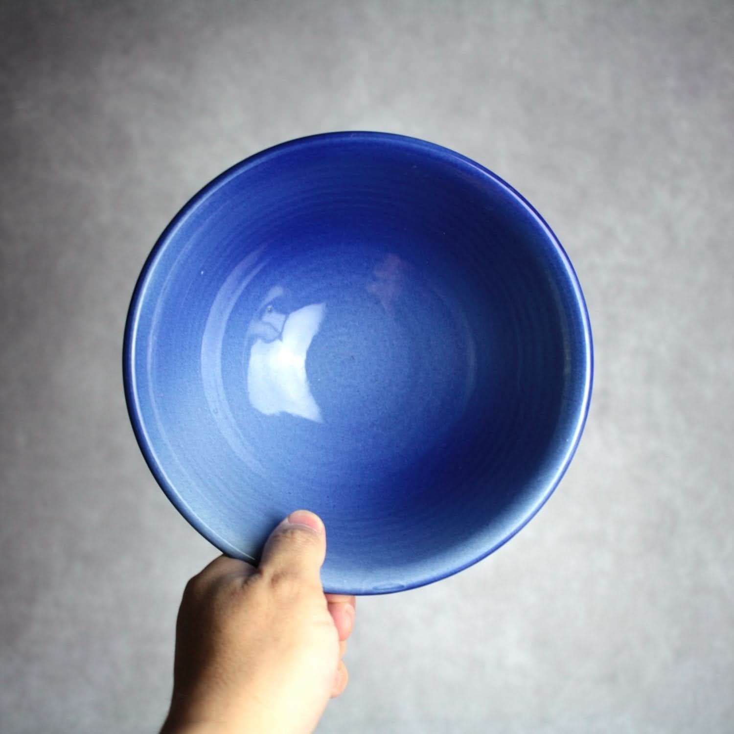 6寸マカイ 青刷毛目 線彫唐草 やちむん 陶器 幸陶器 やちむん 陶器.