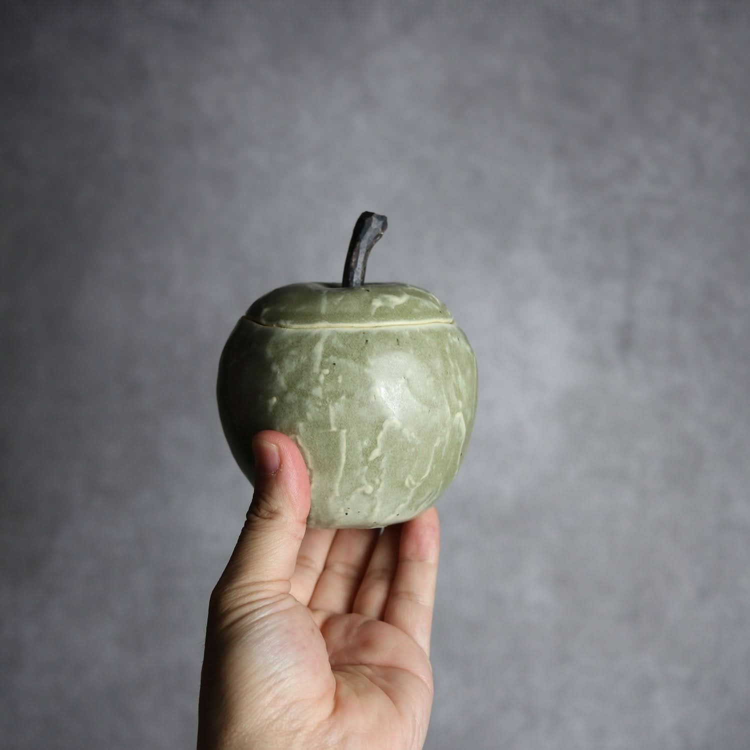 ボンボニエール 青りんご やちむん 陶器 陶factory509 やちむん 陶器.