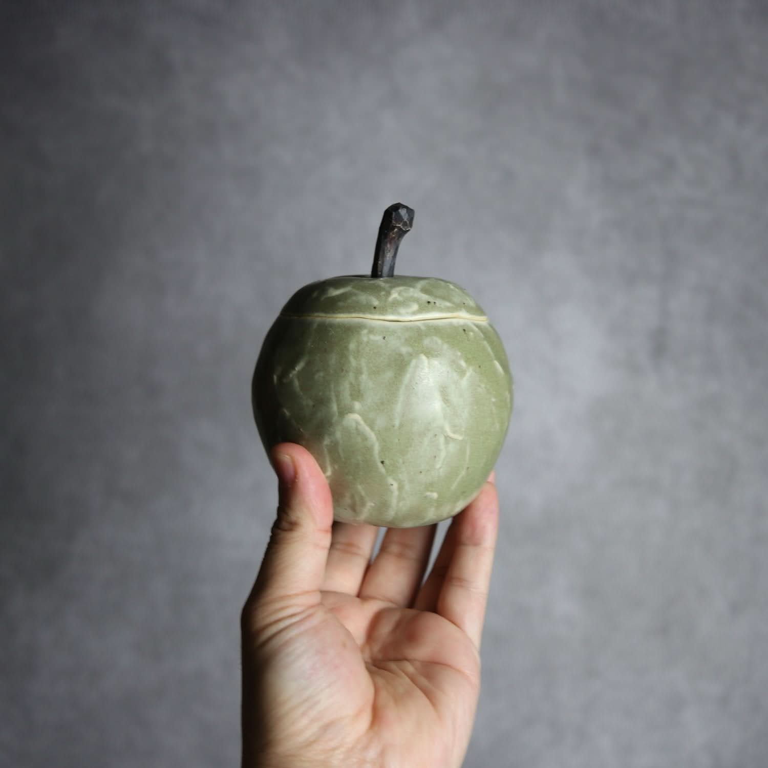 ボンボニエール 青りんご やちむん 陶器 陶factory509 やちむん 陶器.