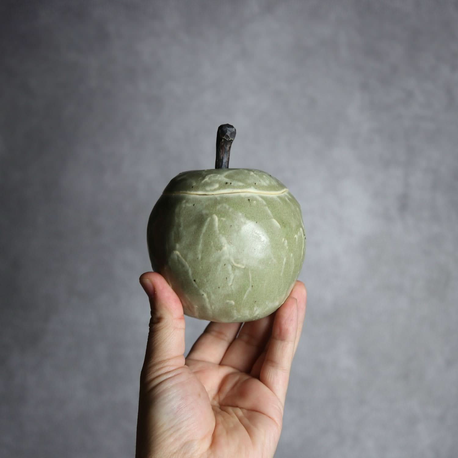 ボンボニエール 青りんご やちむん 陶器 陶factory509 やちむん 陶器.