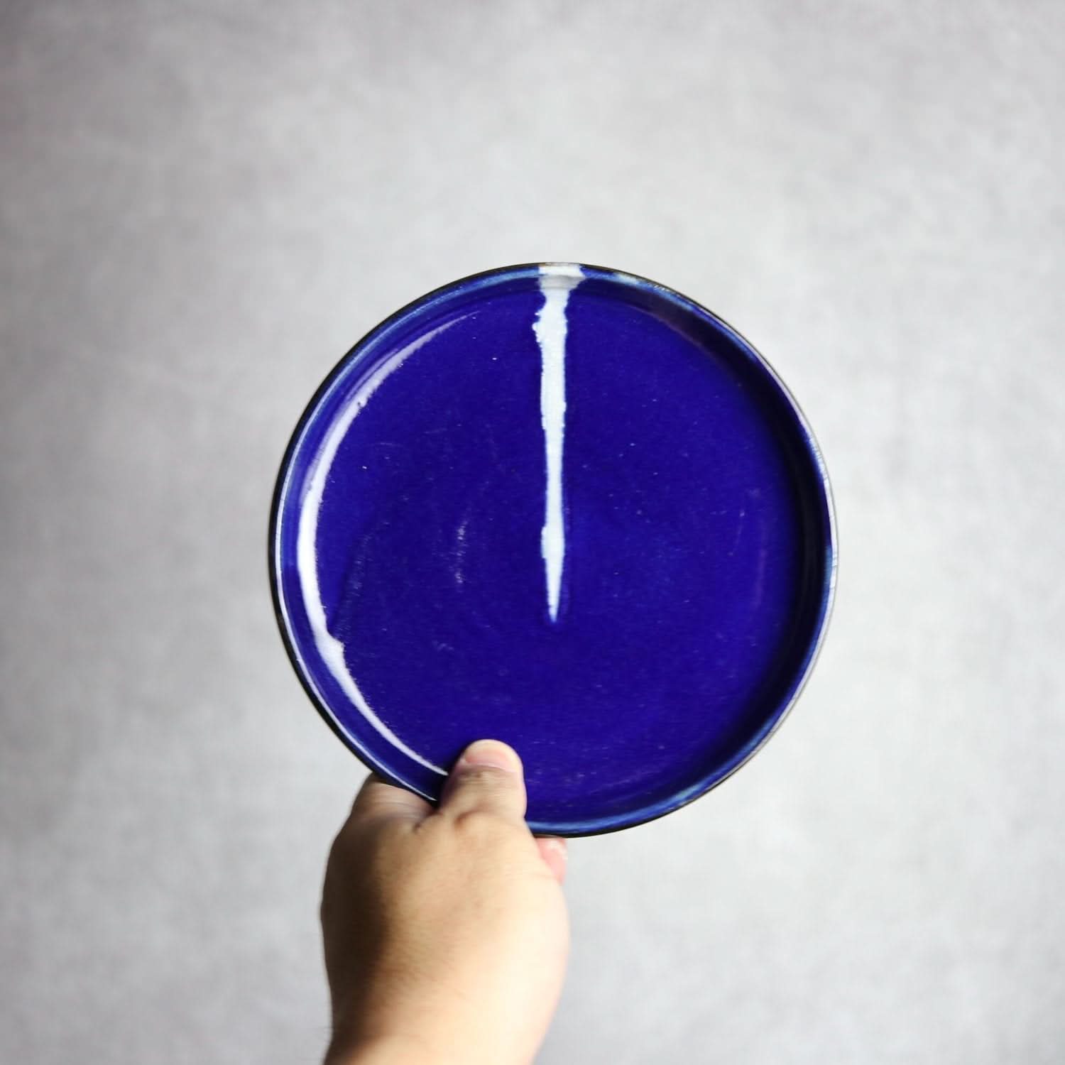 5寸皿2 Let there be light やちむん 陶器 工房エクレシア やちむん 陶器.