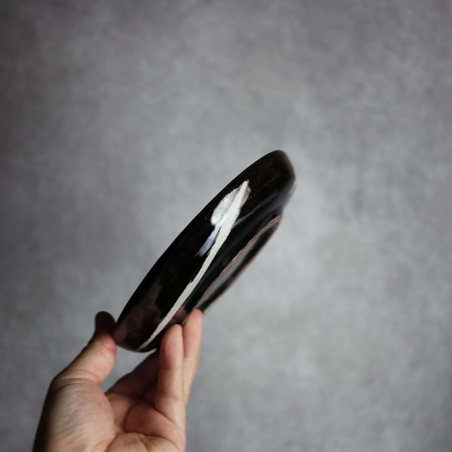 5寸皿2 Let there be light やちむん 陶器 工房エクレシア やちむん 陶器.