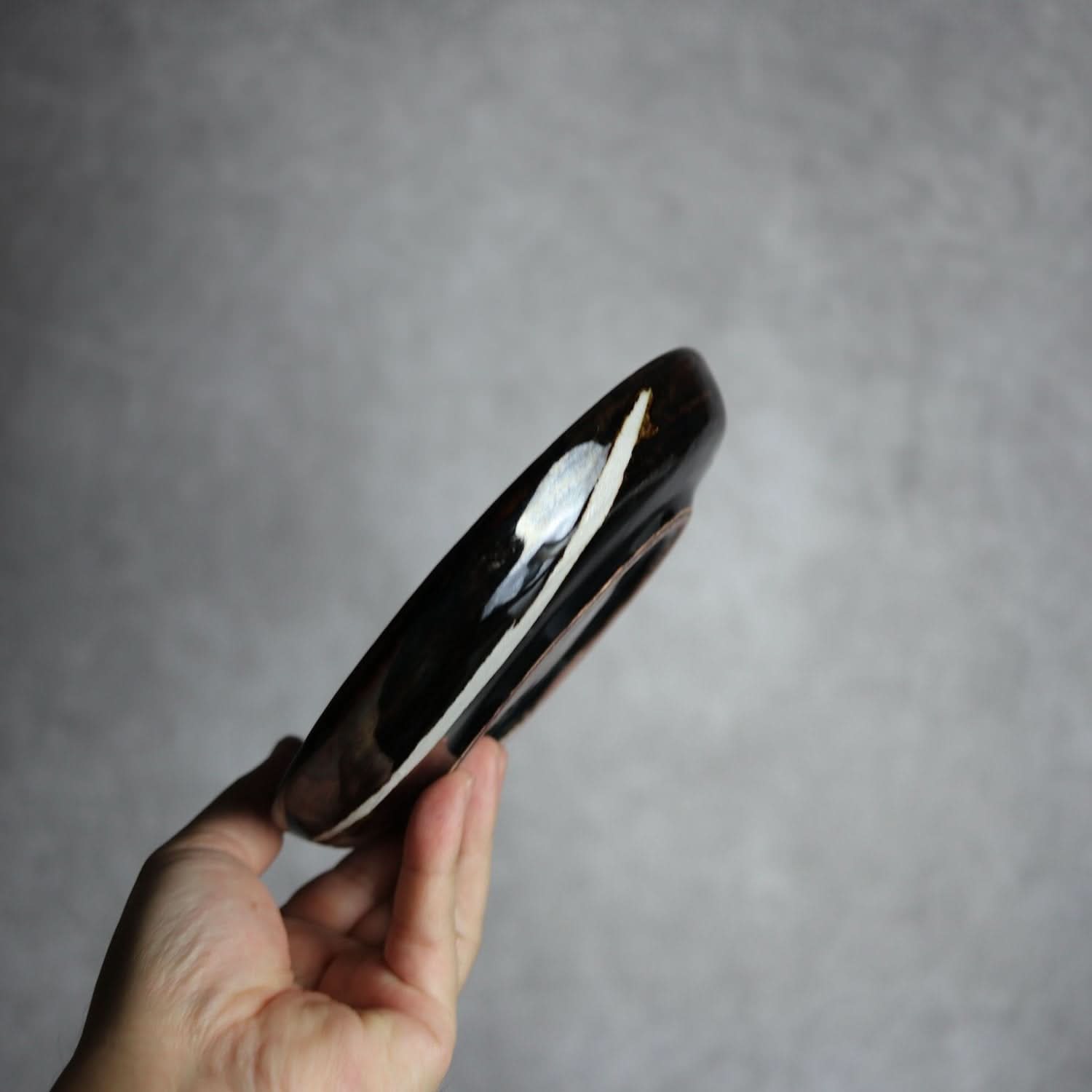 5寸皿2 Let there be light やちむん 陶器 工房エクレシア やちむん 陶器.