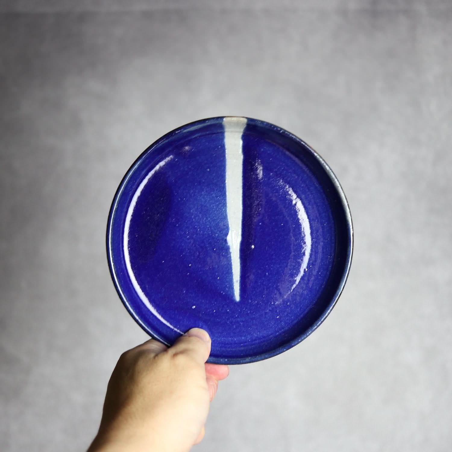5寸皿8 Let there be light やちむん 陶器 工房エクレシア やちむん 陶器.