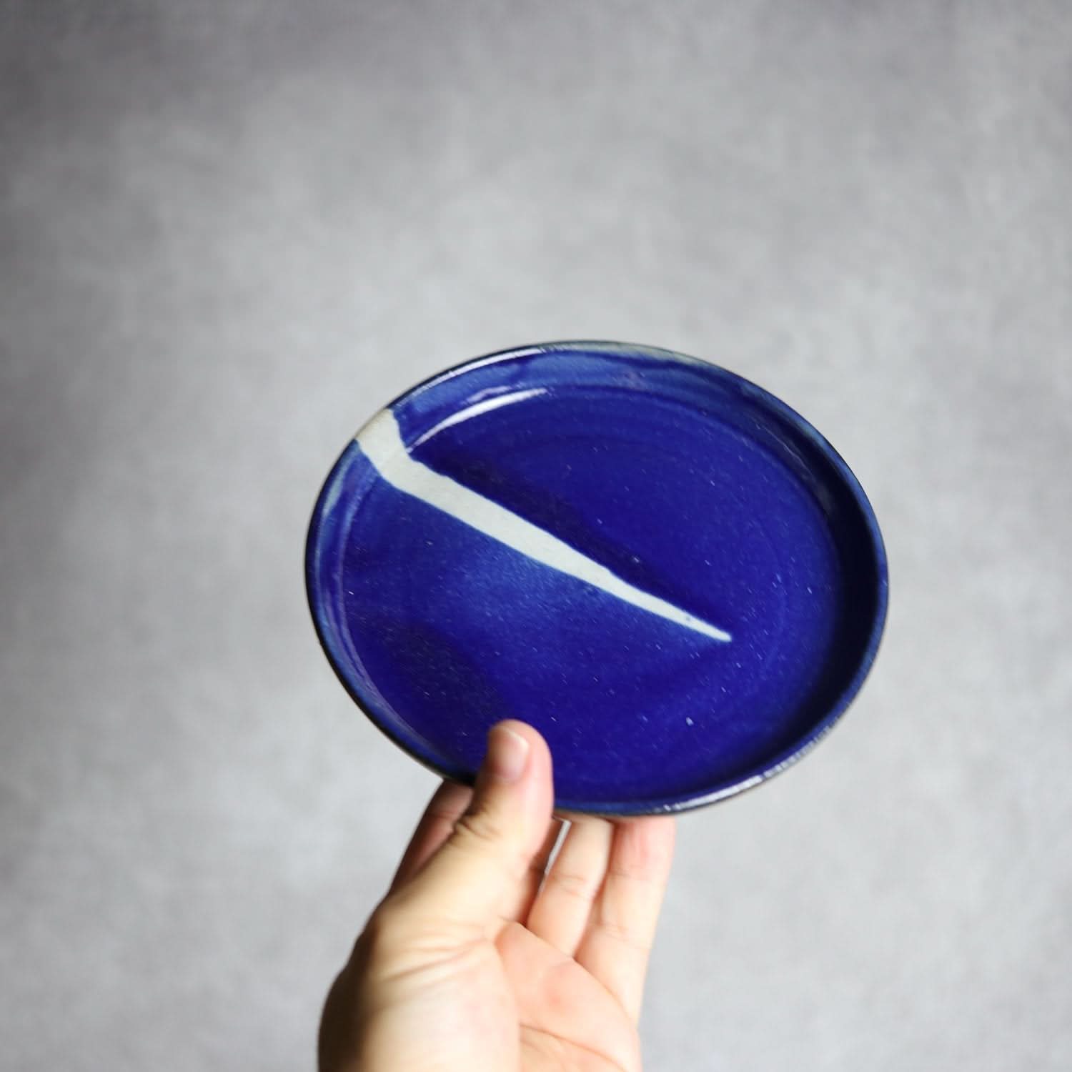 5寸皿8 Let there be light やちむん 陶器 工房エクレシア やちむん 陶器.