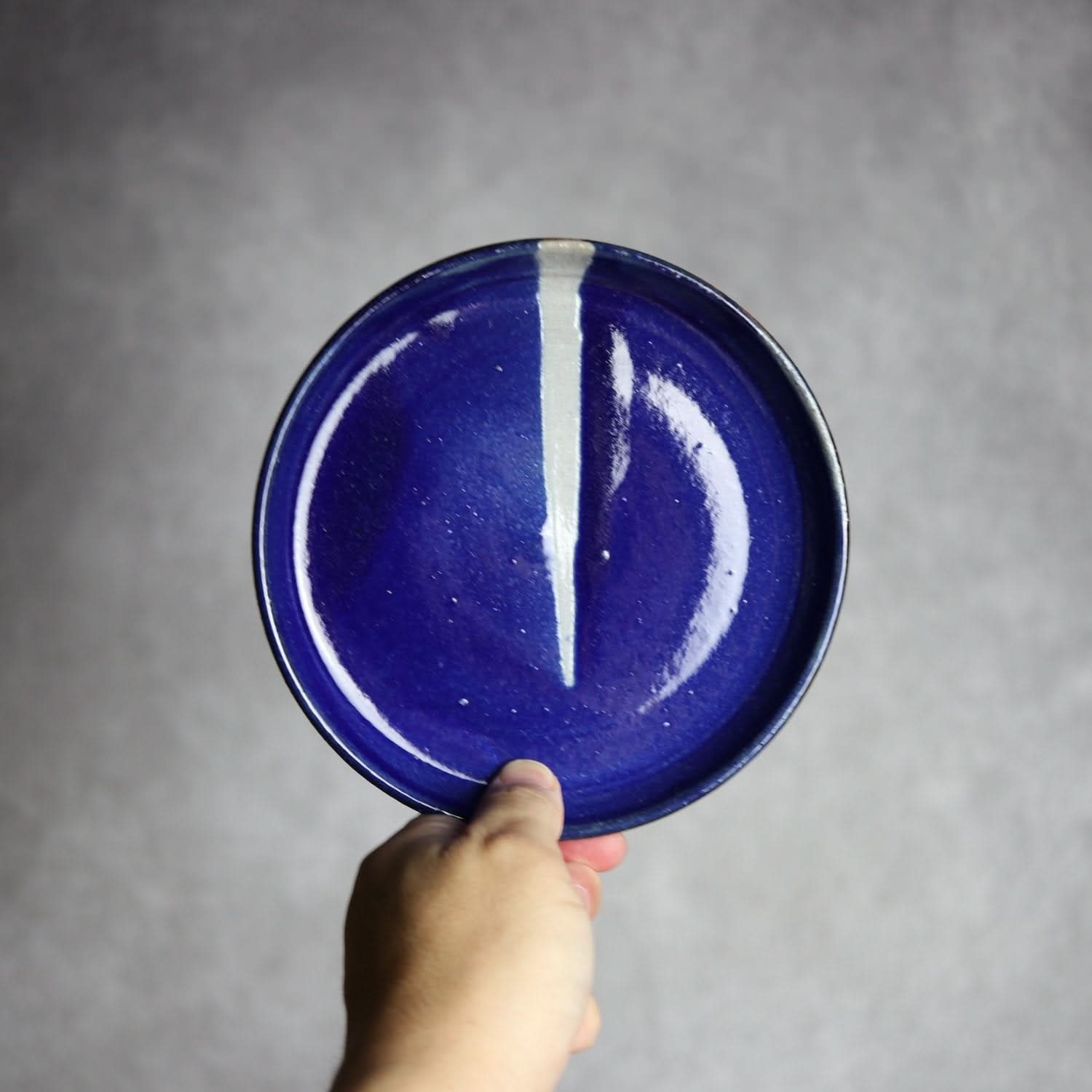 5寸皿8 Let there be light やちむん 陶器 工房エクレシア やちむん 陶器.