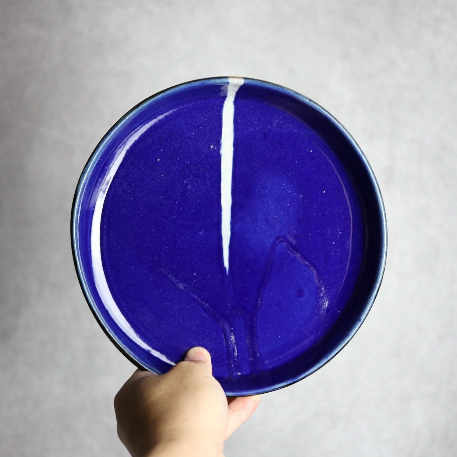 7寸皿2 Let there be light やちむん 陶器 工房エクレシア やちむん 陶器.