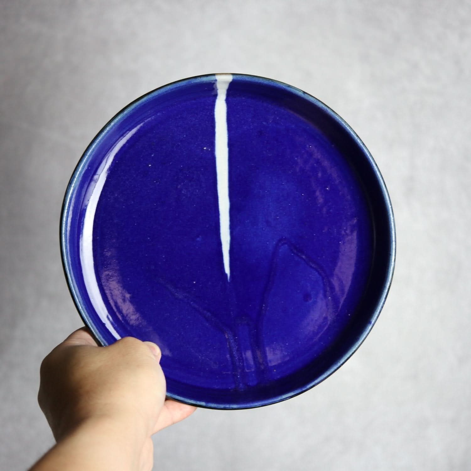 7寸皿2 Let there be light やちむん 陶器 工房エクレシア やちむん 陶器.