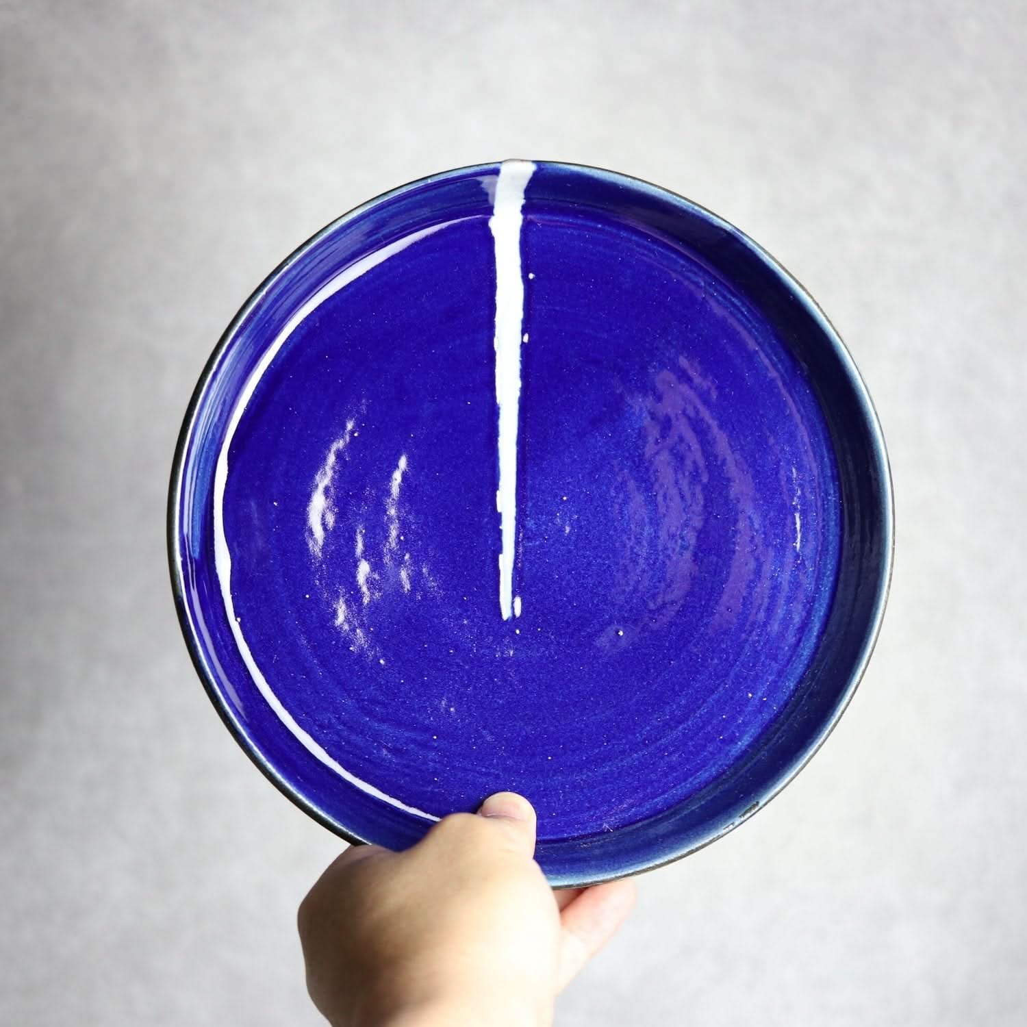 7寸皿4 Let there be light やちむん 陶器 工房エクレシア やちむん 陶器.