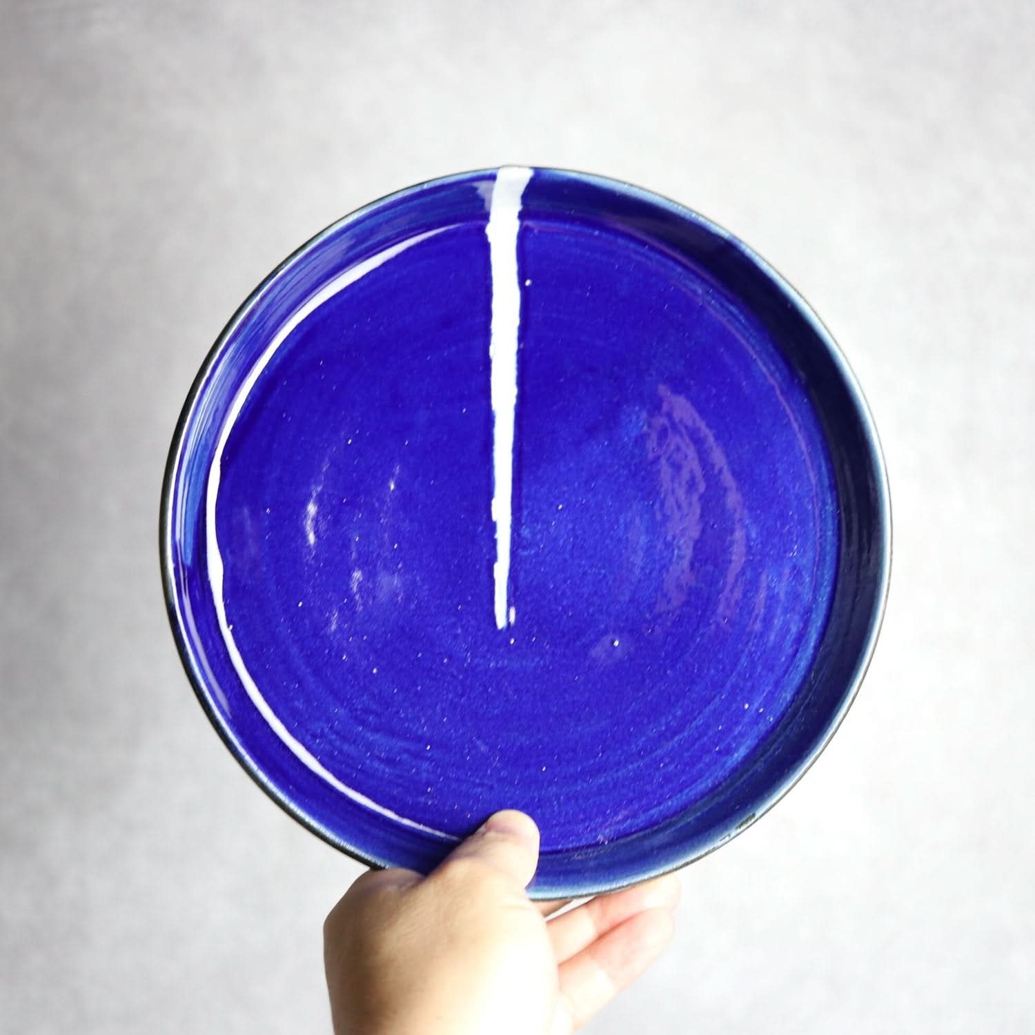 7寸皿4 Let there be light やちむん 陶器 工房エクレシア やちむん 陶器.