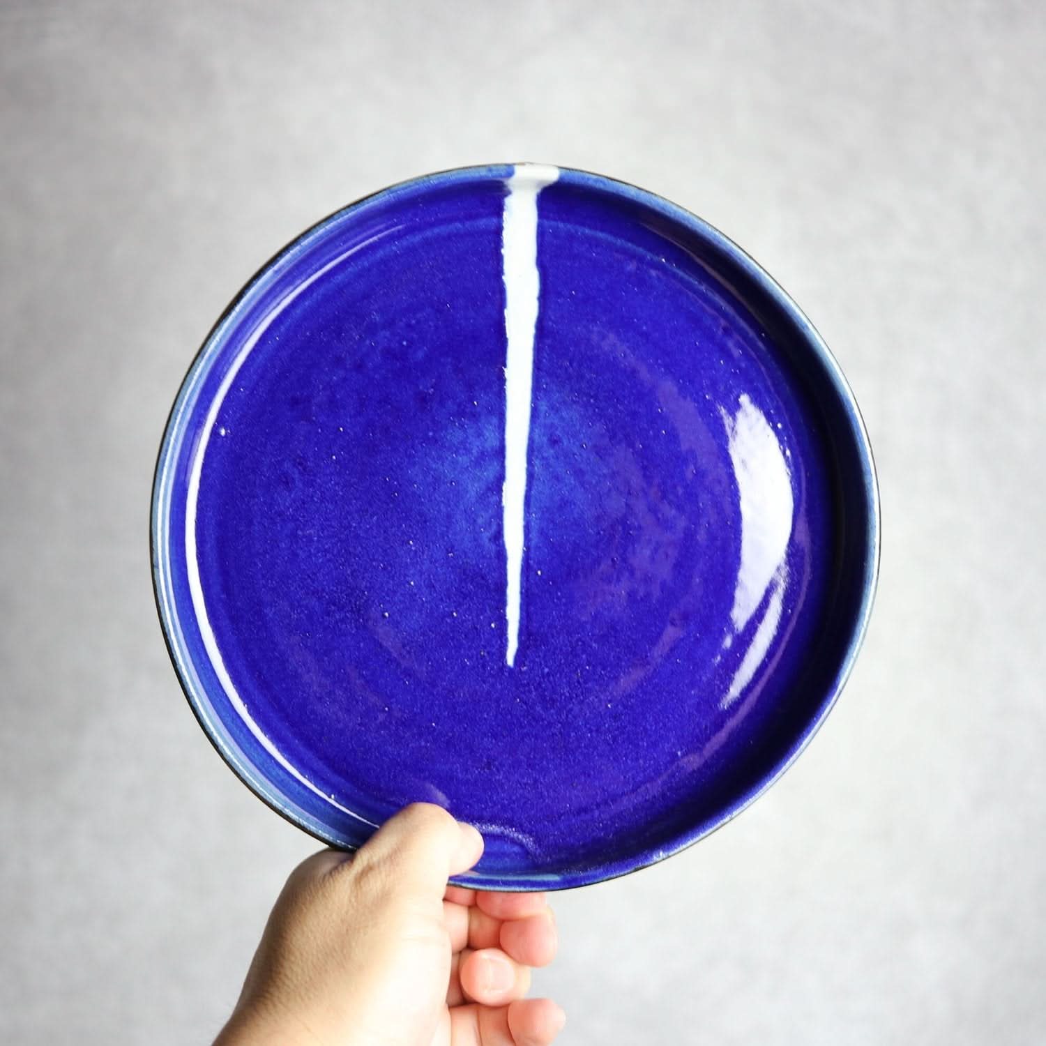 7寸皿5 Let there be light やちむん 陶器 工房エクレシア やちむん 陶器.