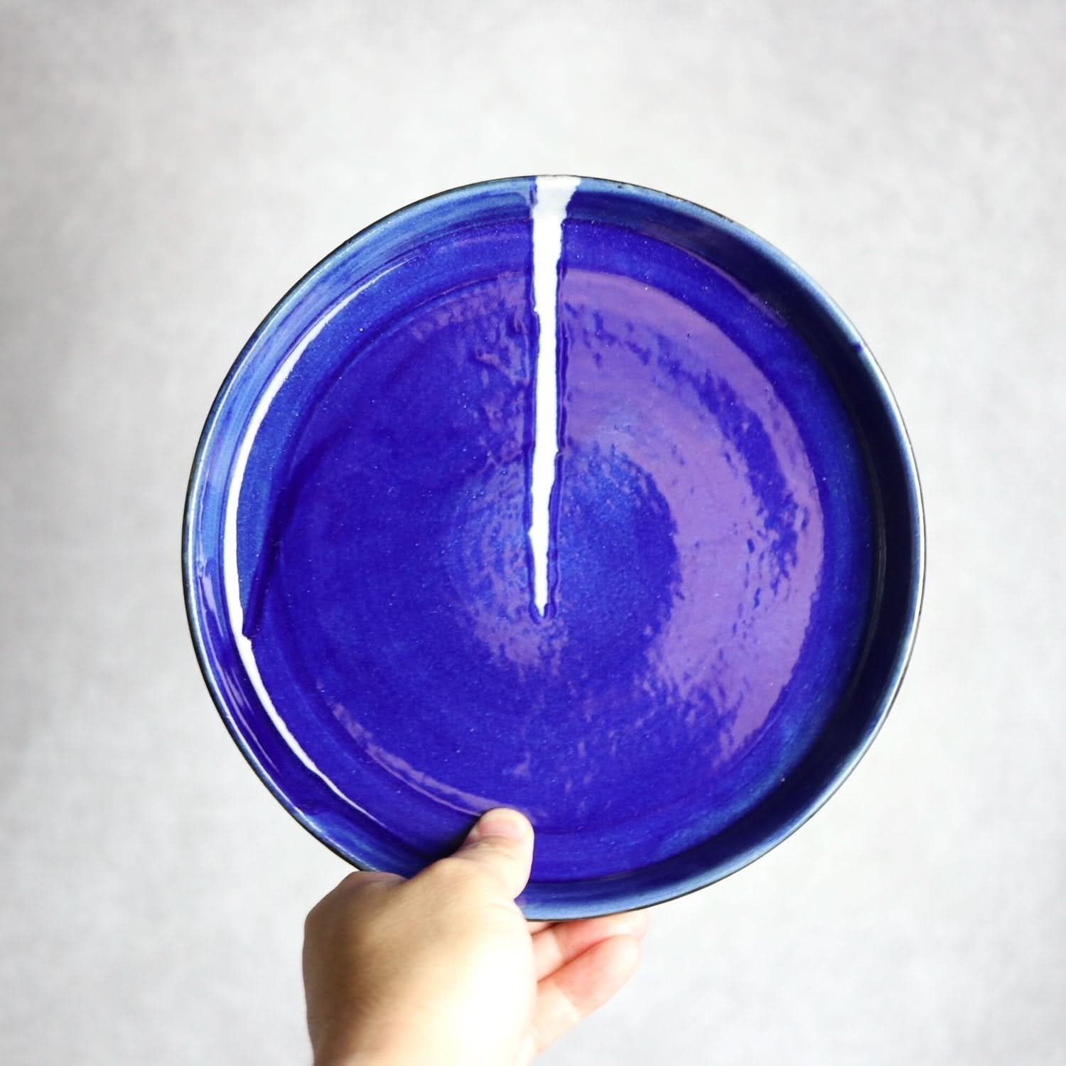 7寸皿6 Let there be light やちむん 陶器 工房エクレシア やちむん 陶器.