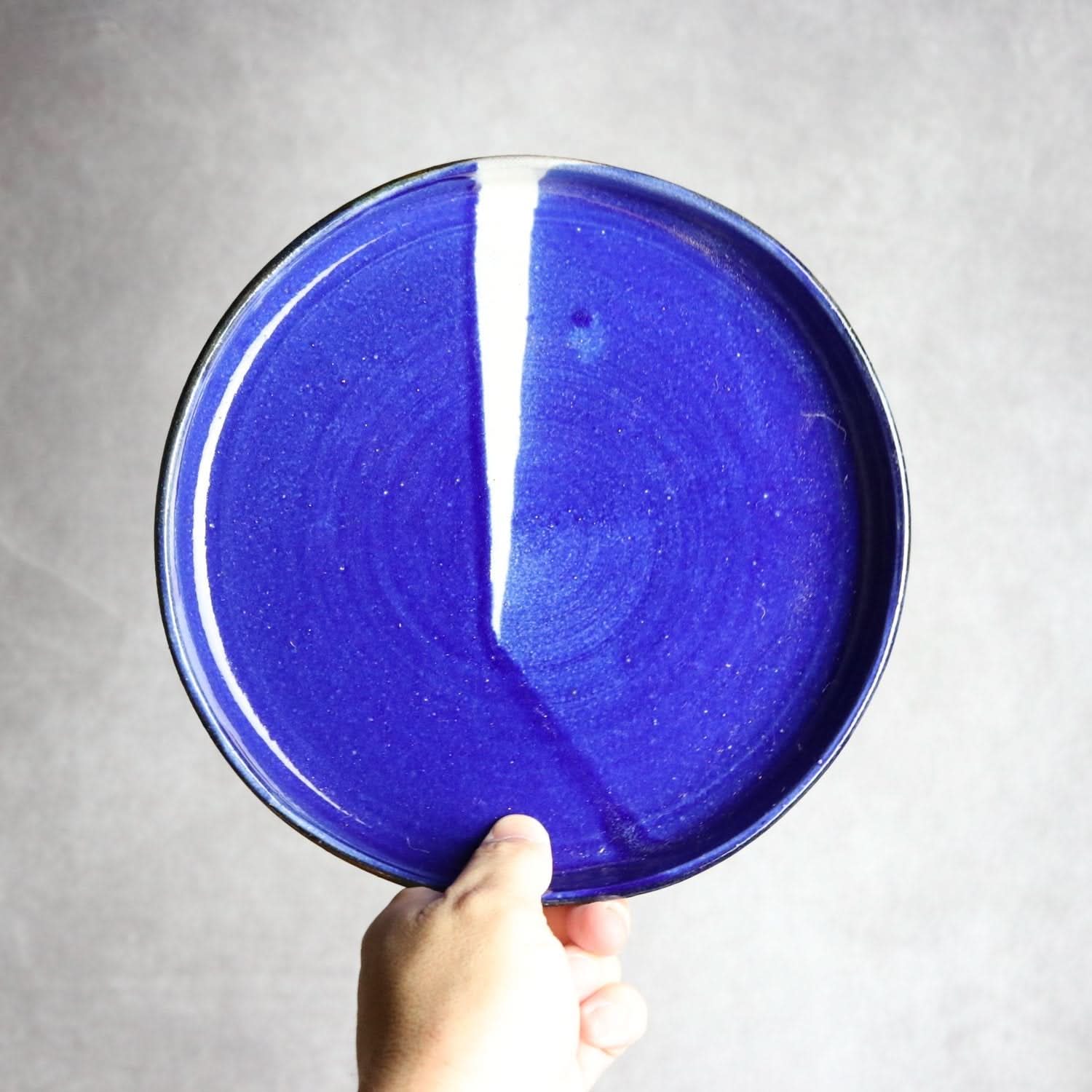 7寸皿7 Let there be light やちむん 陶器 工房エクレシア やちむん 陶器.