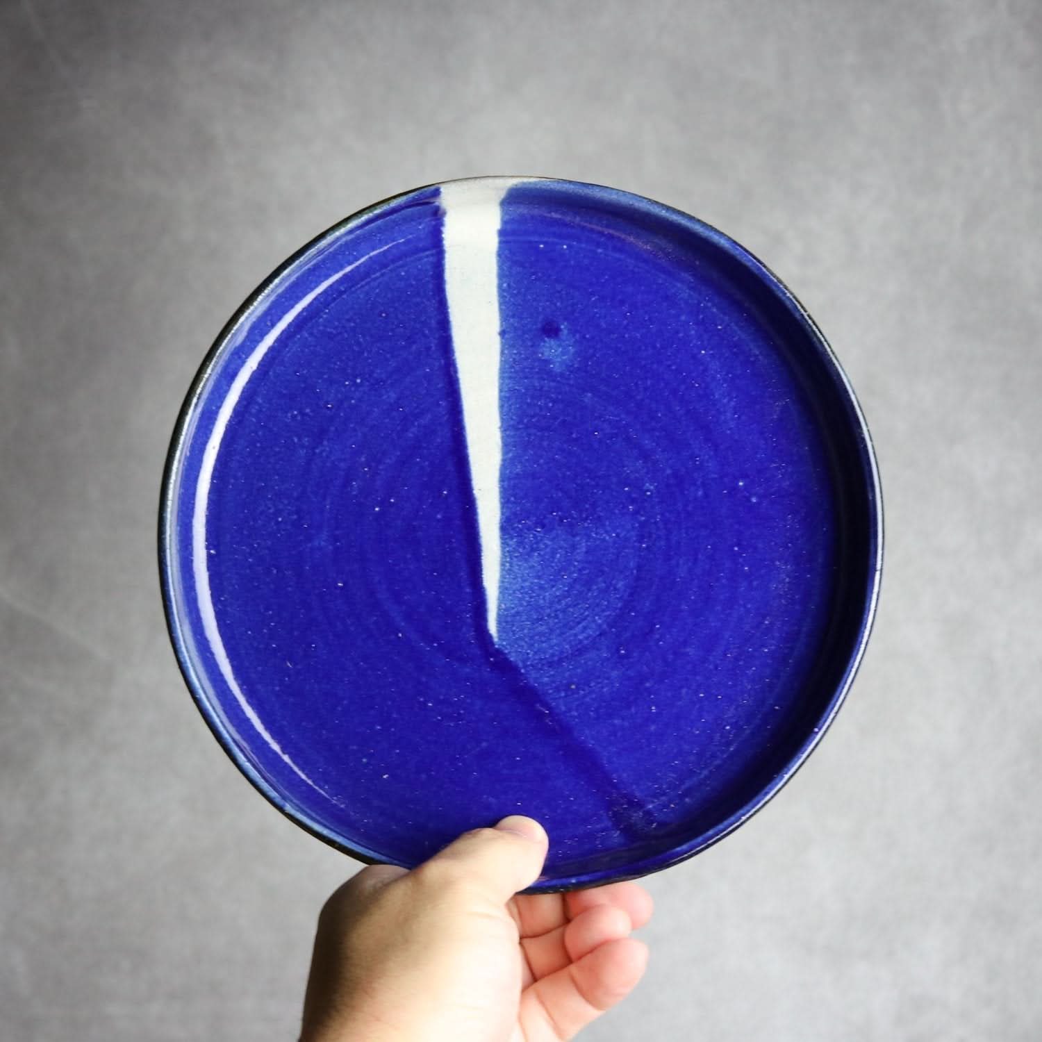 7寸皿7 Let there be light やちむん 陶器 工房エクレシア やちむん 陶器.