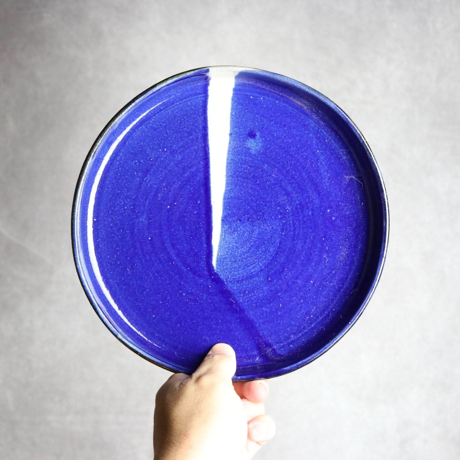 7寸皿7 Let there be light やちむん 陶器 工房エクレシア やちむん 陶器.