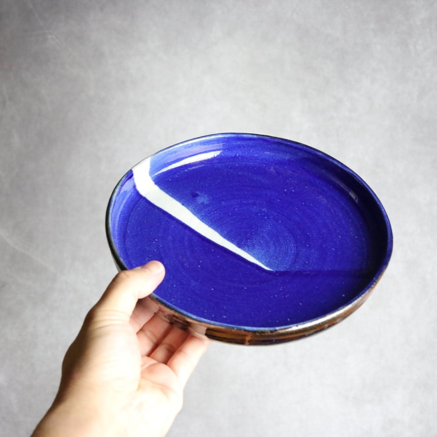 7寸皿7 Let there be light やちむん 陶器 工房エクレシア やちむん 陶器.