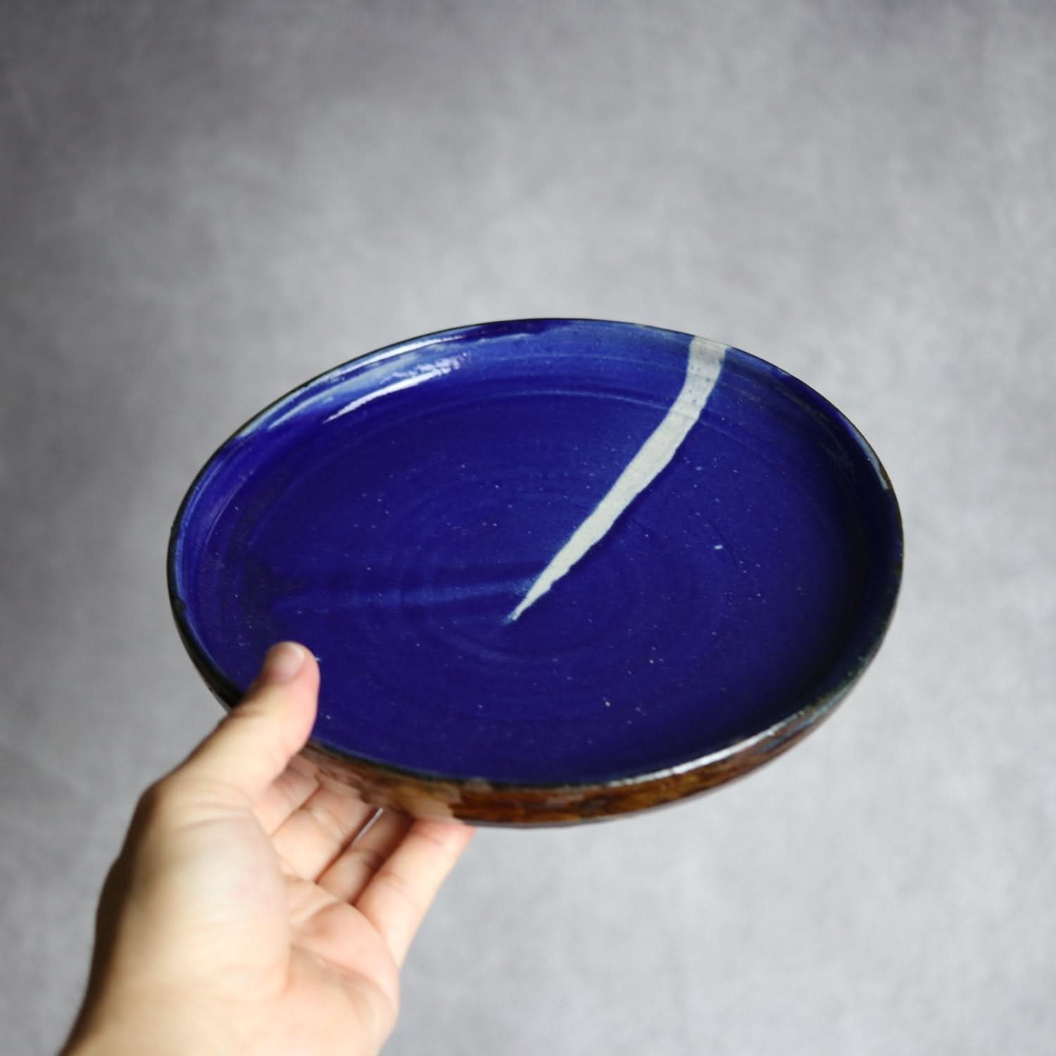 7寸皿8 Let there be light やちむん 陶器 工房エクレシア やちむん 陶器.