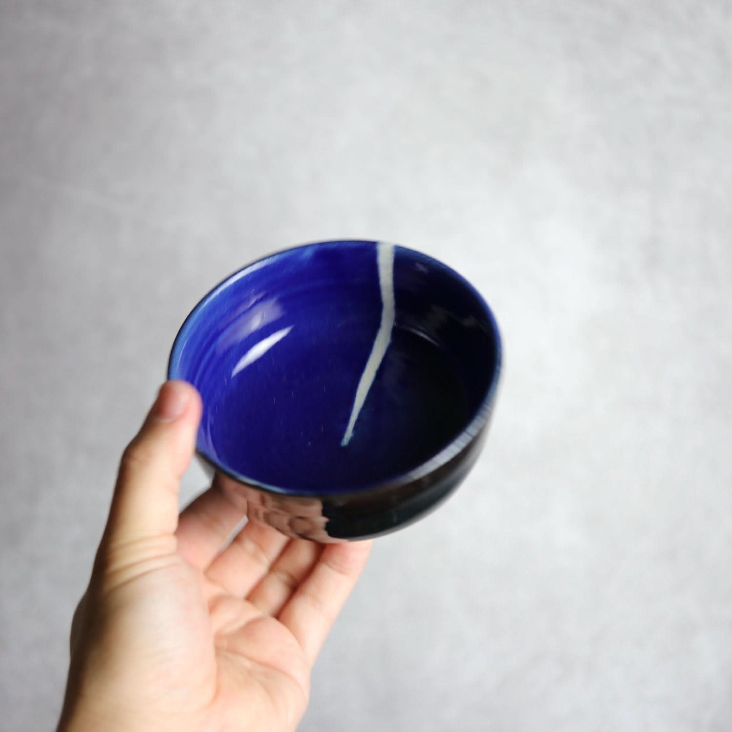 高台付3.5寸鉢4 Let there be light やちむん 陶器 工房エクレシア やちむん 陶器.