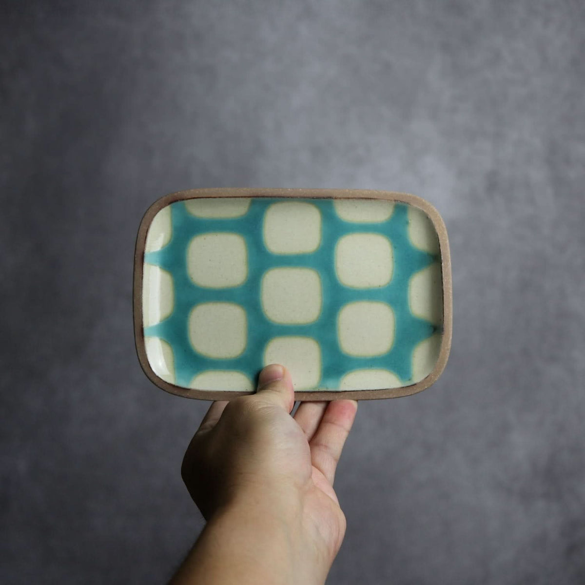 ソーダ 長角皿(小) やちむん 陶器.