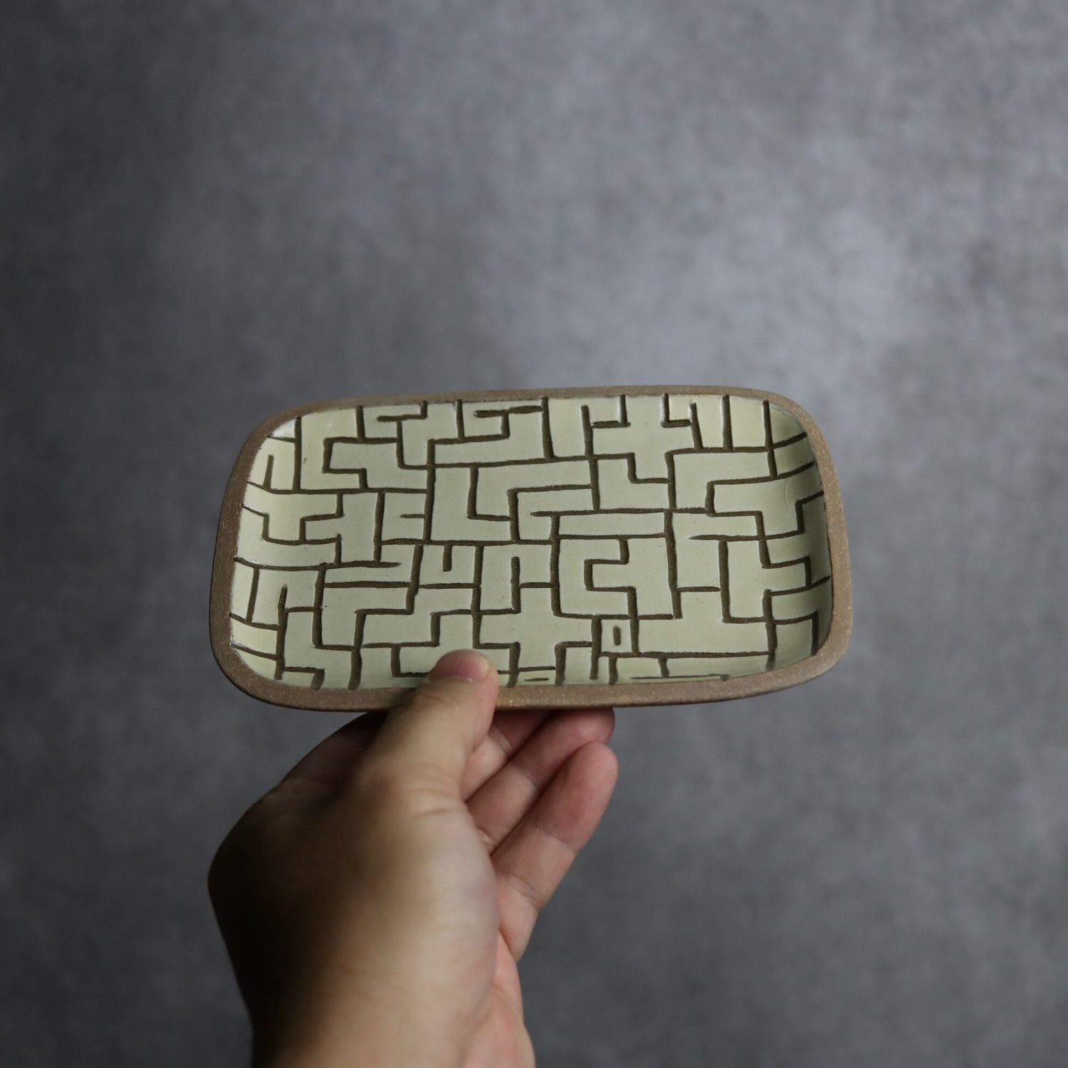 パズル 長角皿(小)