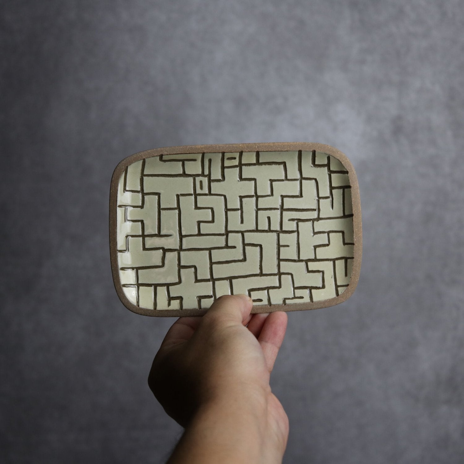 パズル 長角皿(小)