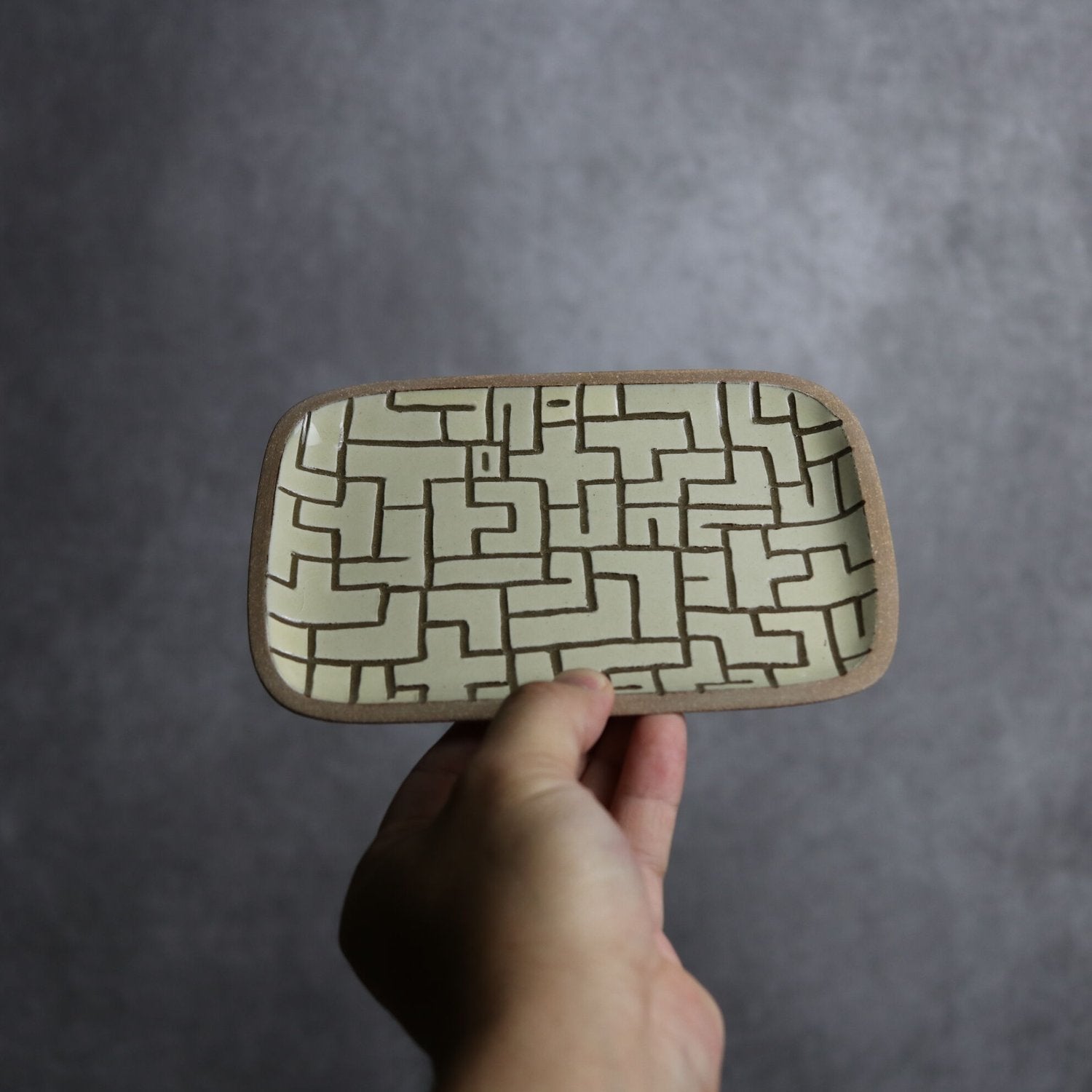 パズル 長角皿(小)