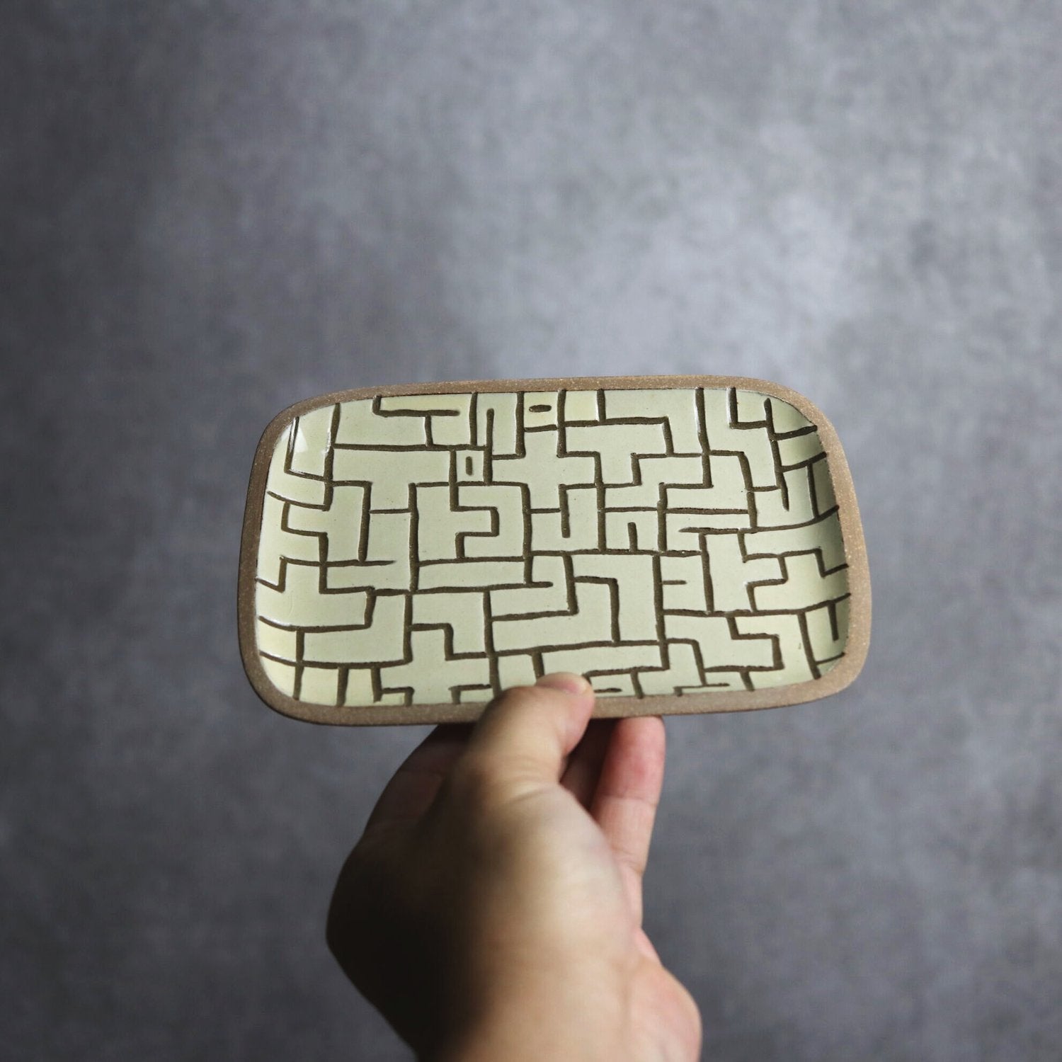 パズル 長角皿(小)
