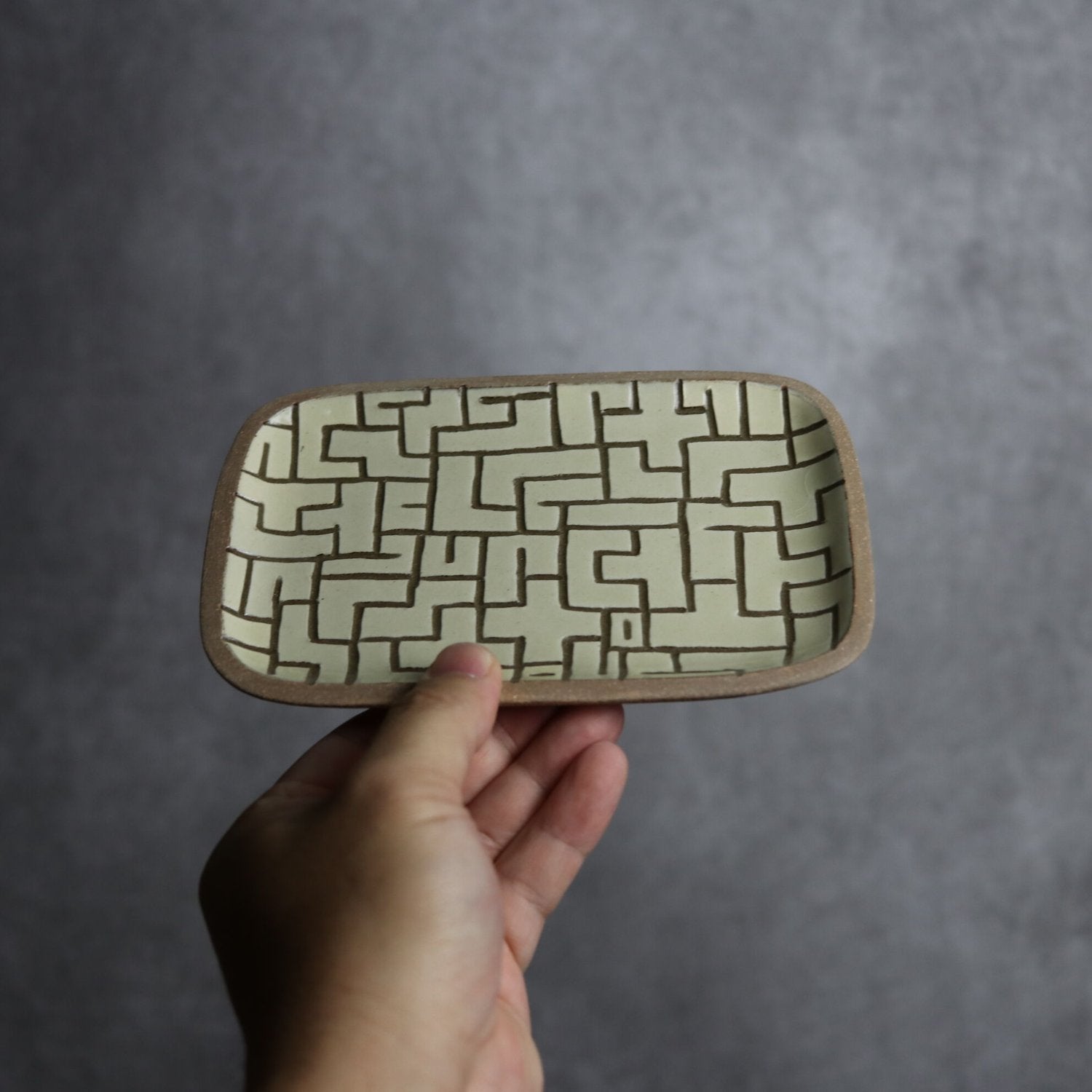 パズル 長角皿(小)