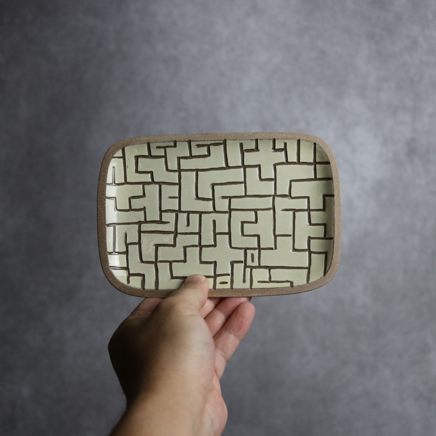 パズル 長角皿(小)