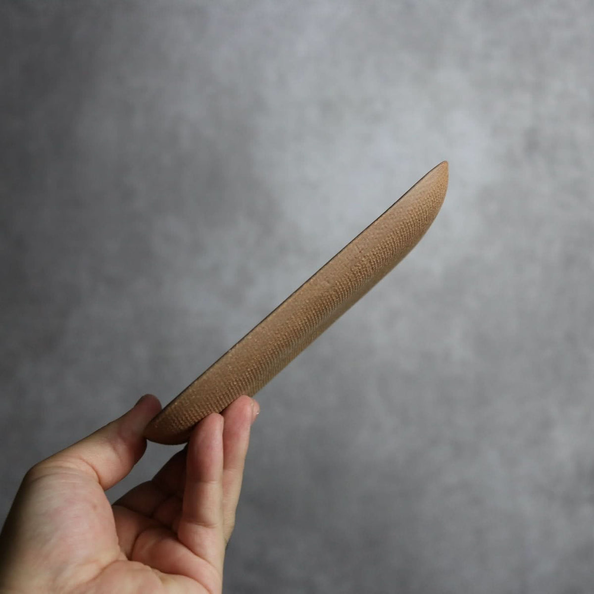 サンディー:オーグスヤーに呉須の点 長角皿(小) やちむん 陶器.