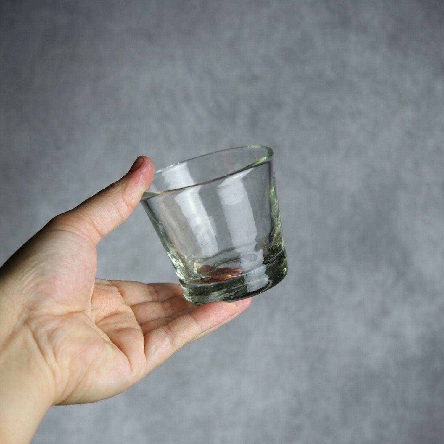 ノーマルグラス 小 クリア 琉球ガラス ガラス工房清天 琉球ガラス.