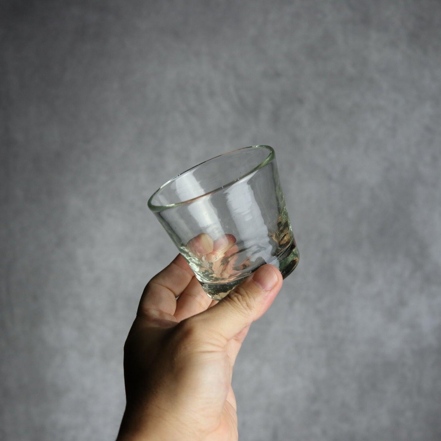 ノーマルグラス 小 クリア 琉球ガラス ガラス工房清天 琉球ガラス.