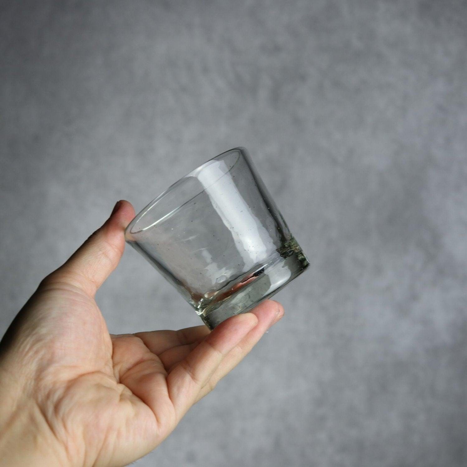 ノーマルグラス 小 クリア 琉球ガラス ガラス工房清天 琉球ガラス.