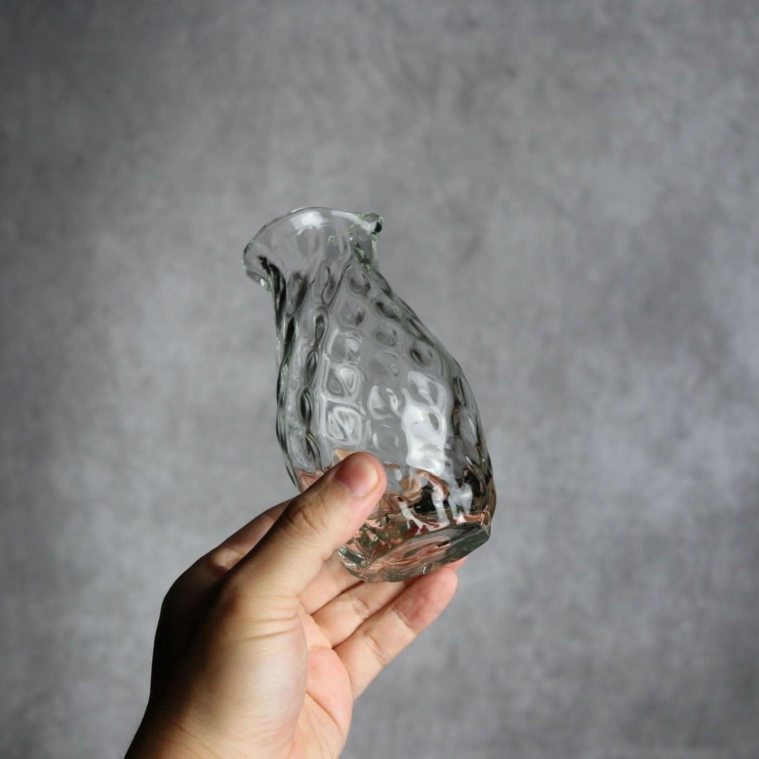 みなも徳利 クリア 琉球ガラス ガラス工房清天 琉球ガラス.