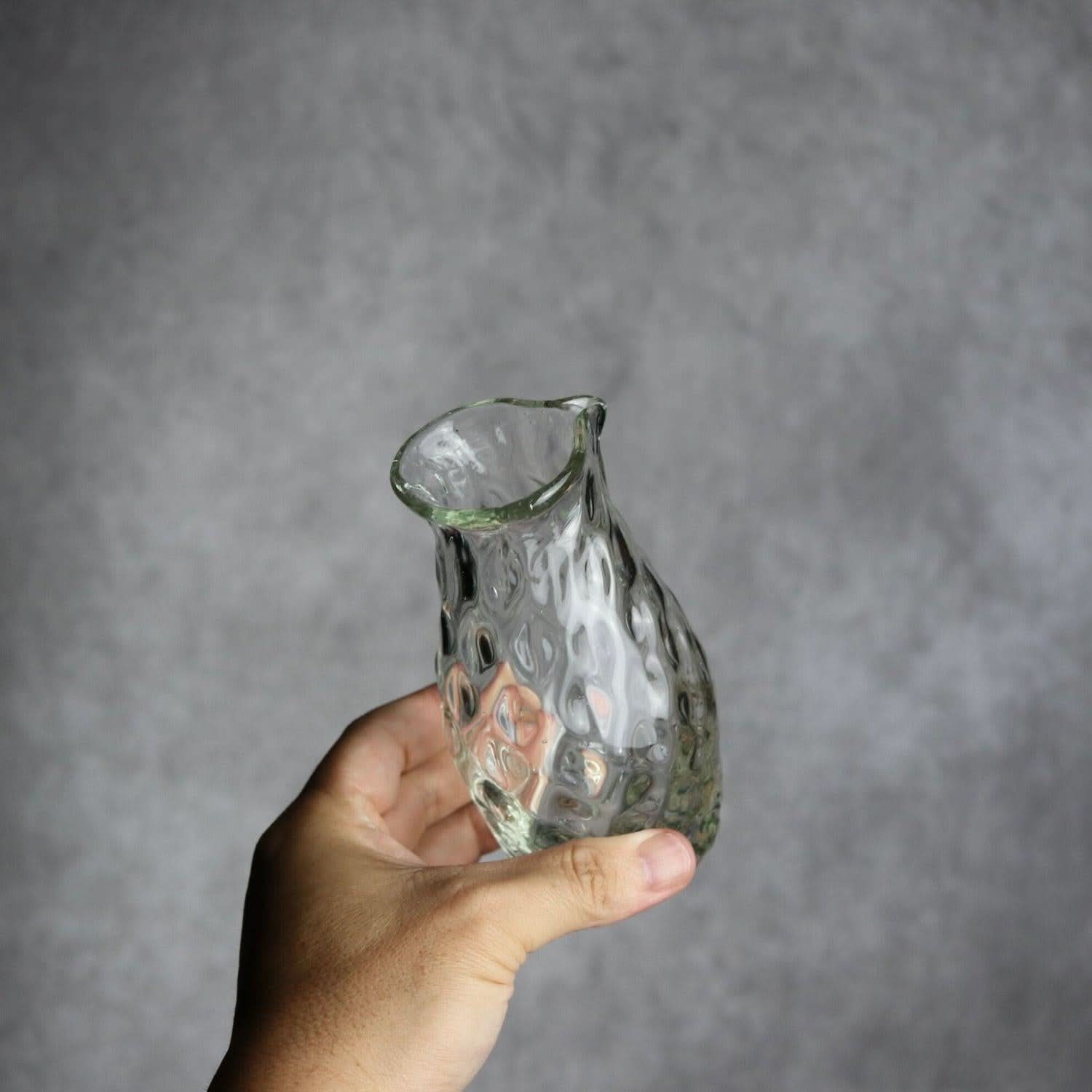 みなも徳利 クリア 琉球ガラス ガラス工房清天 琉球ガラス.