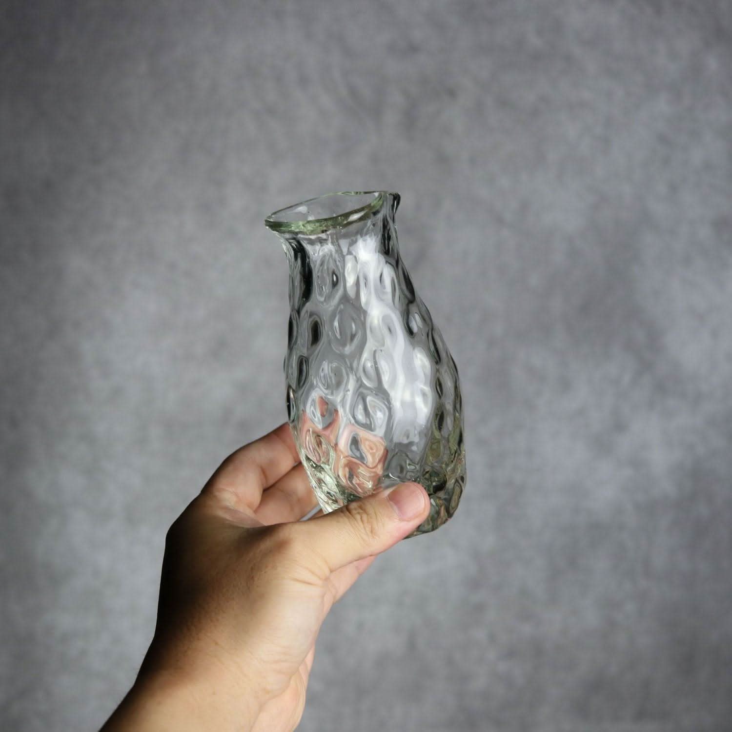 みなも徳利 クリア 琉球ガラス ガラス工房清天 琉球ガラス.