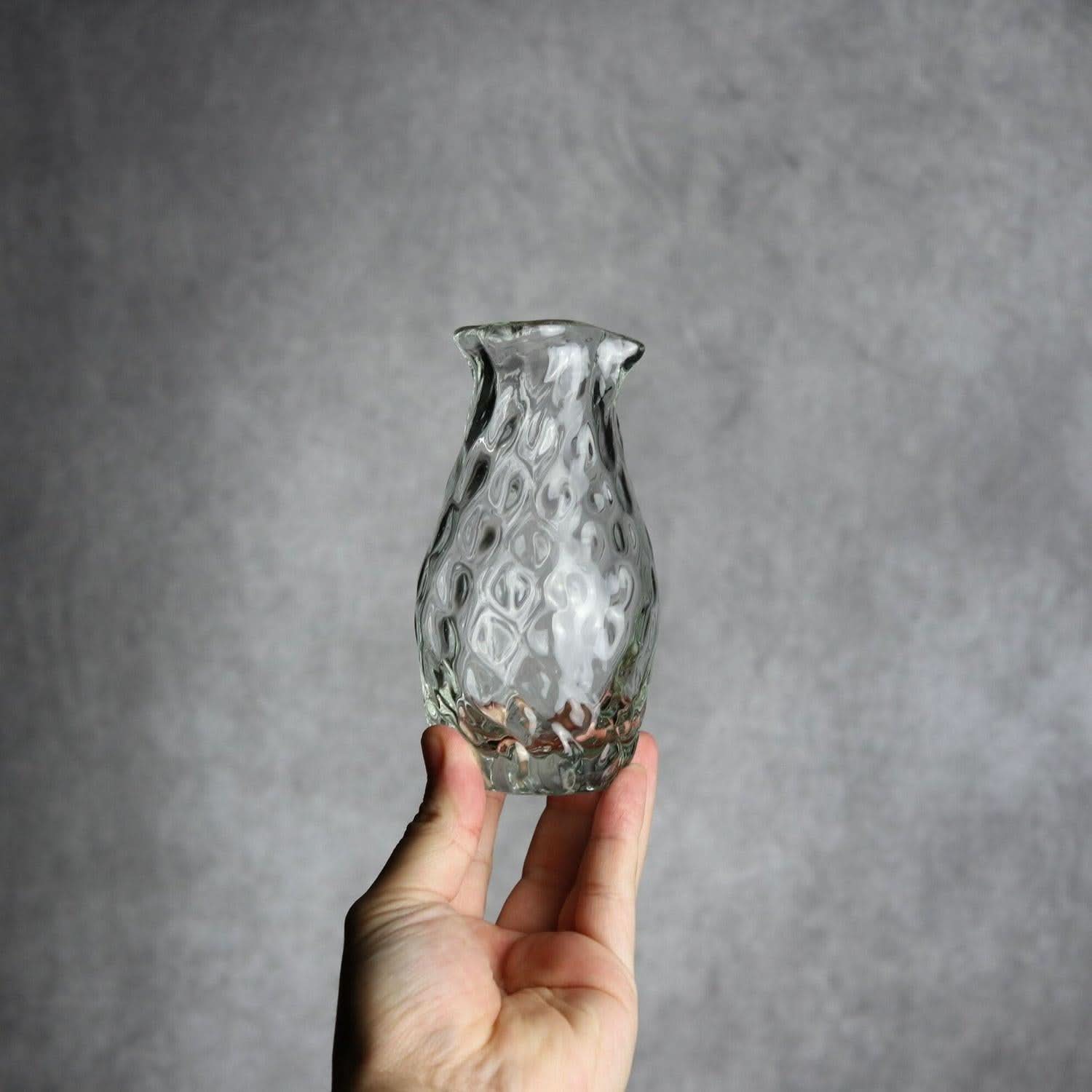 みなも徳利 クリア 琉球ガラス ガラス工房清天 琉球ガラス.