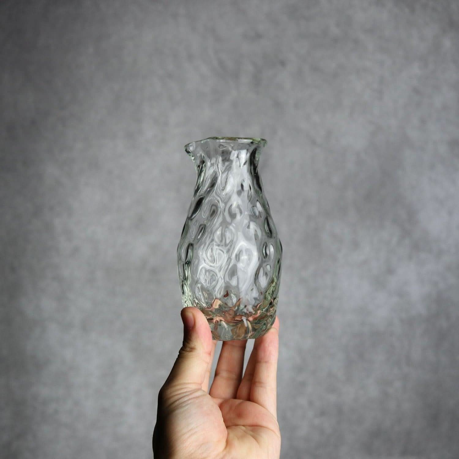 みなも徳利 クリア 琉球ガラス ガラス工房清天 琉球ガラス.