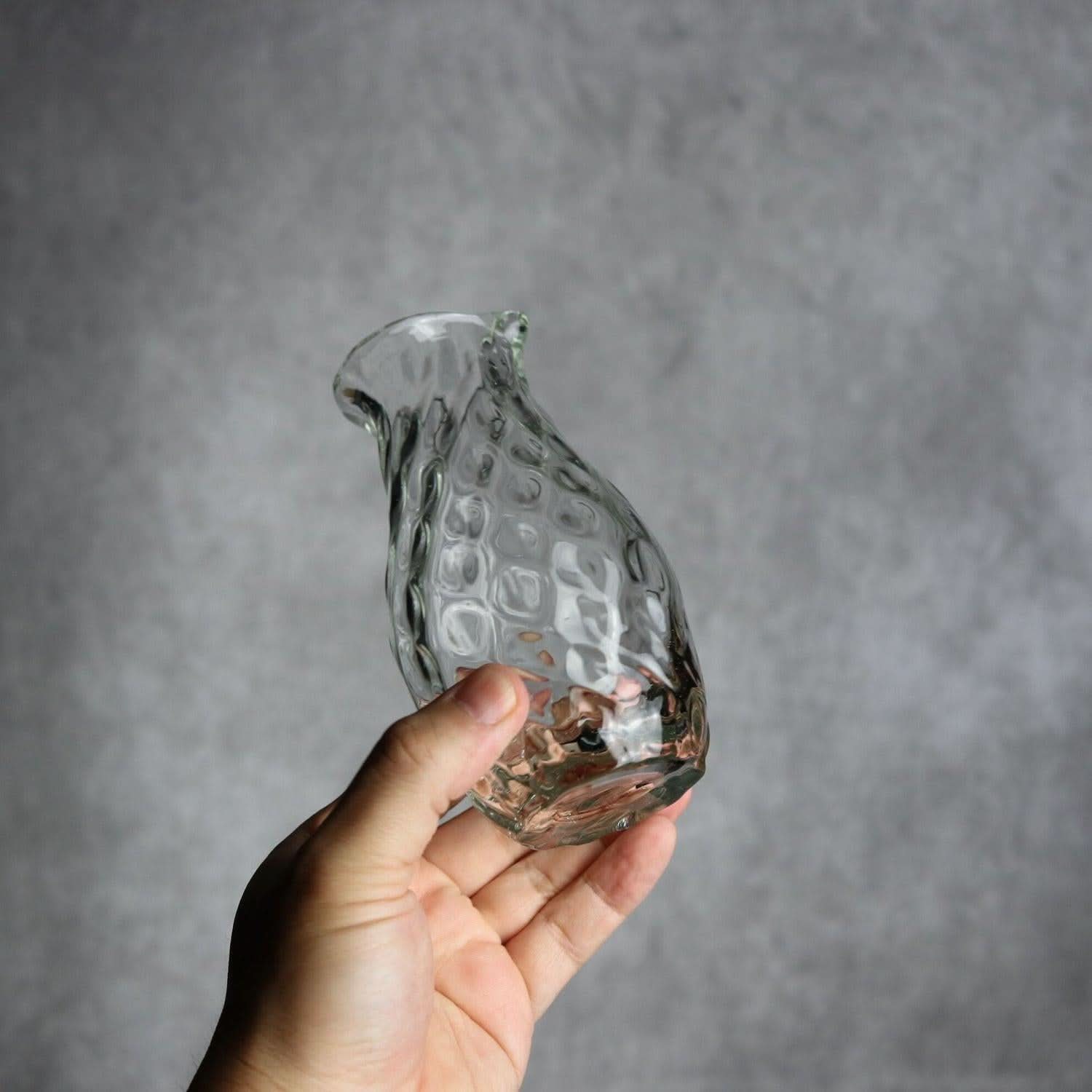 みなも徳利 クリア 琉球ガラス ガラス工房清天 琉球ガラス.