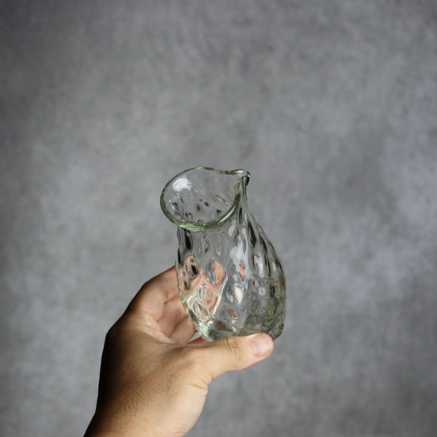 みなも徳利 クリア 琉球ガラス ガラス工房清天 琉球ガラス.