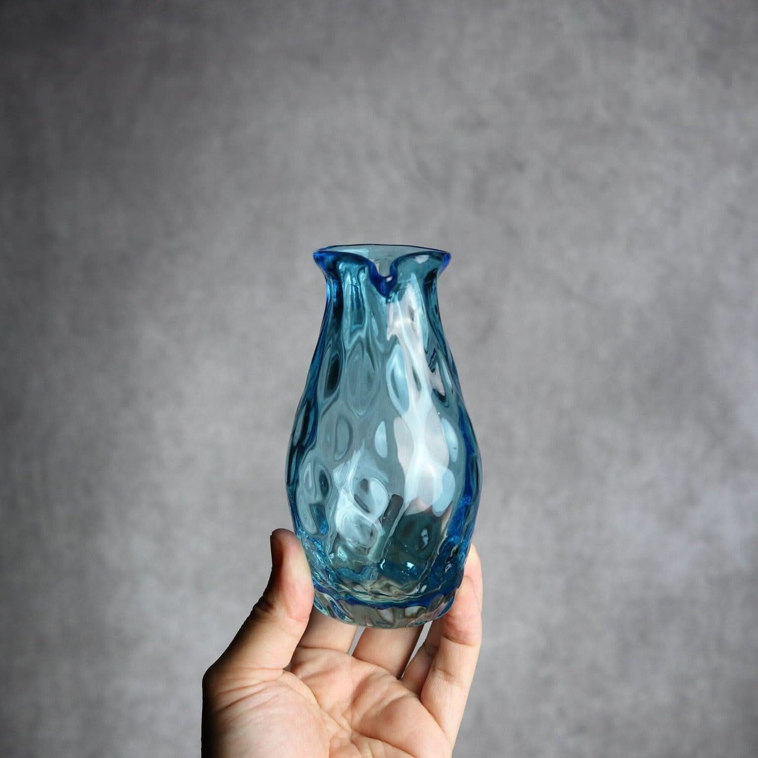 みなも徳利 水色 琉球ガラス ガラス工房清天 琉球ガラス.