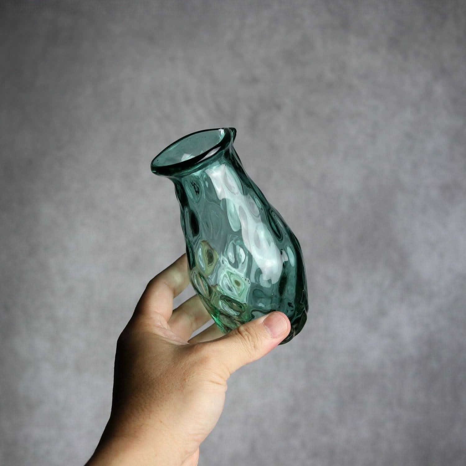みなも徳利 グリーン 琉球ガラス ガラス工房清天 琉球ガラス.